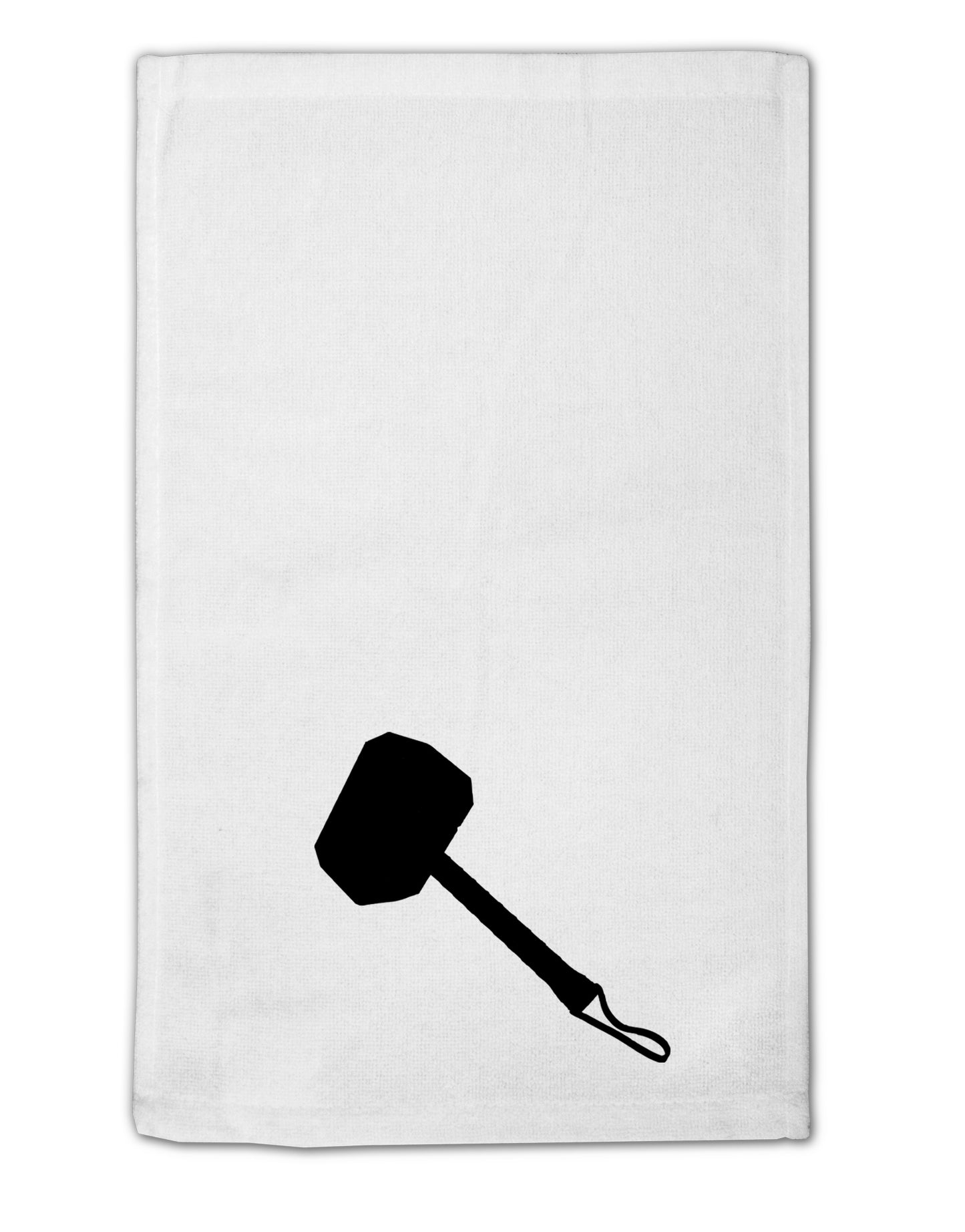 Thors Hammer Nordic Runes Lucky Odin Mjolnir Valhalla 11"x18" Dish Fingertip Towel by TooLoud-TooLoud-White-Davson Sales
