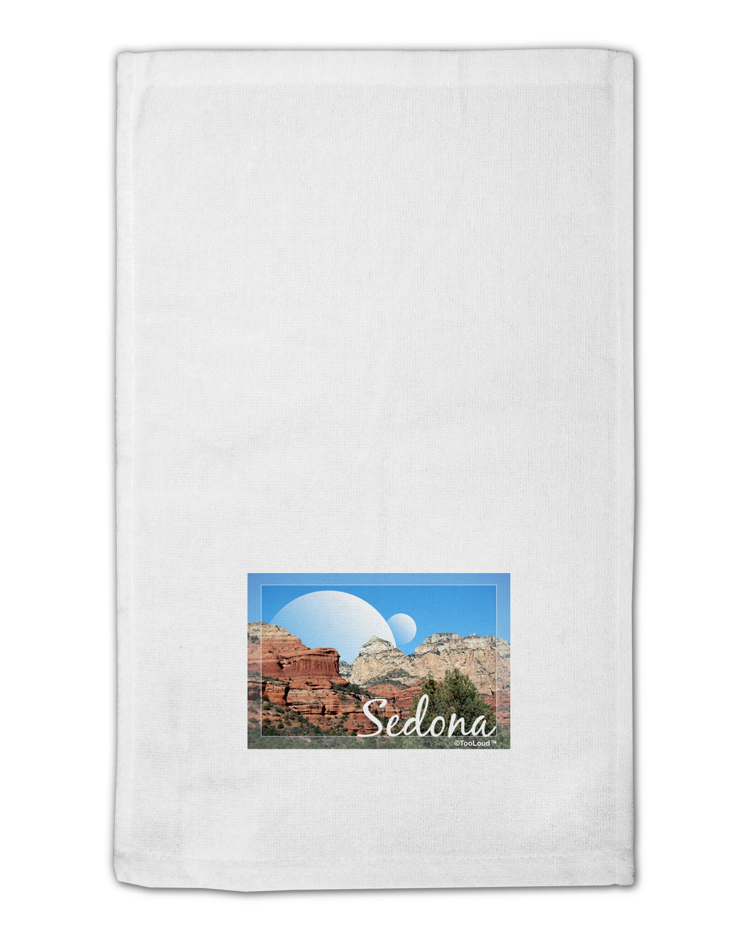 Abstract Sedona 11"x18" Dish Fingertip Towel-Fingertip Towel-TooLoud-White-Davson Sales