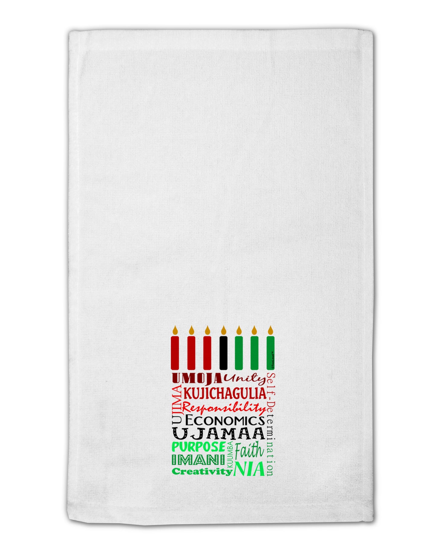 7 Principles Box 11"x18" Dish Fingertip Towel-Fingertip Towel-TooLoud-White-Davson Sales