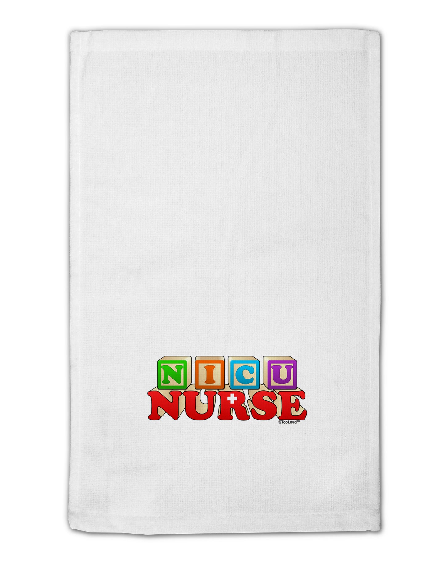 Nicu Nurse 11"x18" Dish Fingertip Towel-Fingertip Towel-TooLoud-White-Davson Sales