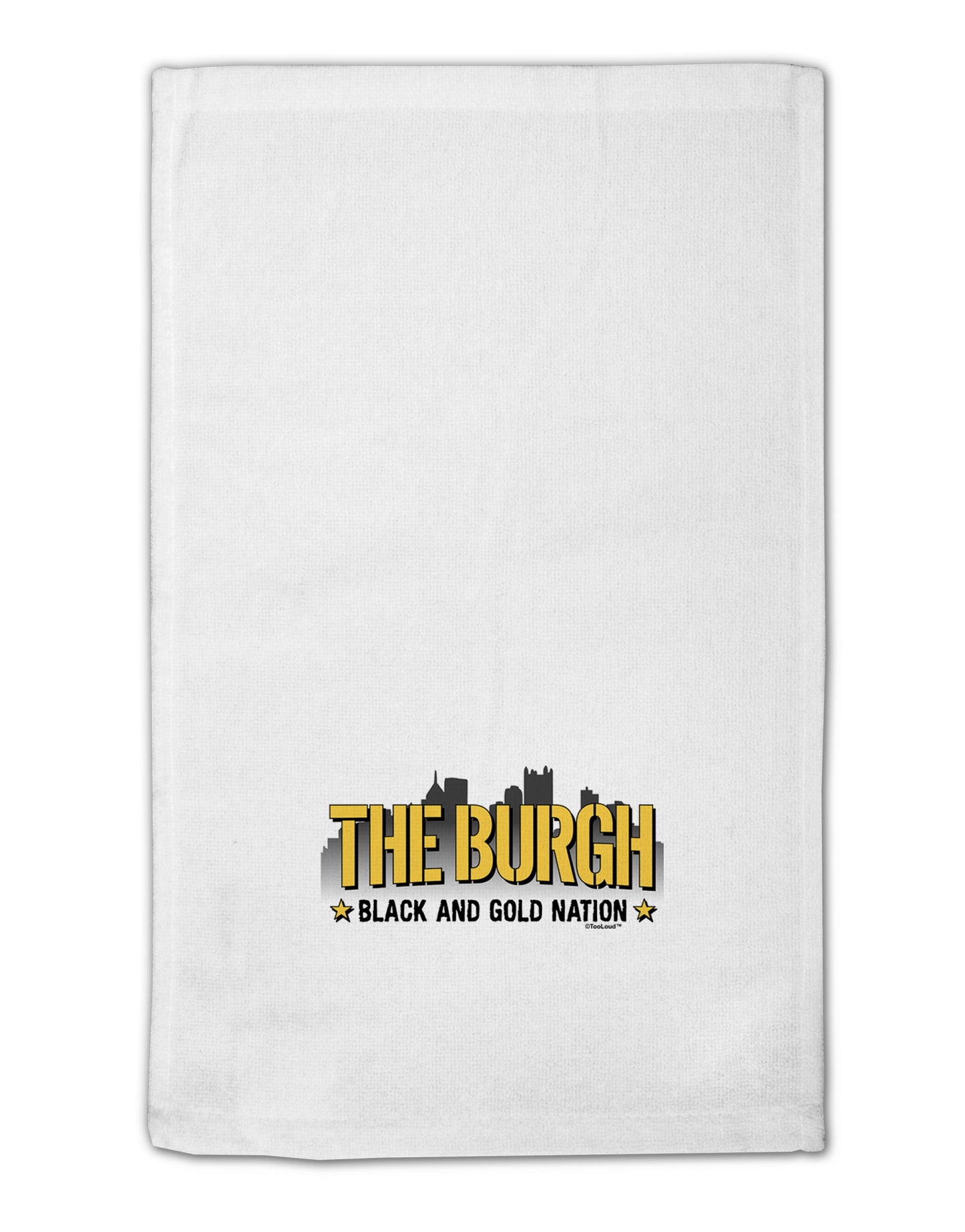 The Burgh 11"x18" Dish Fingertip Towel-Fingertip Towel-TooLoud-White-Davson Sales