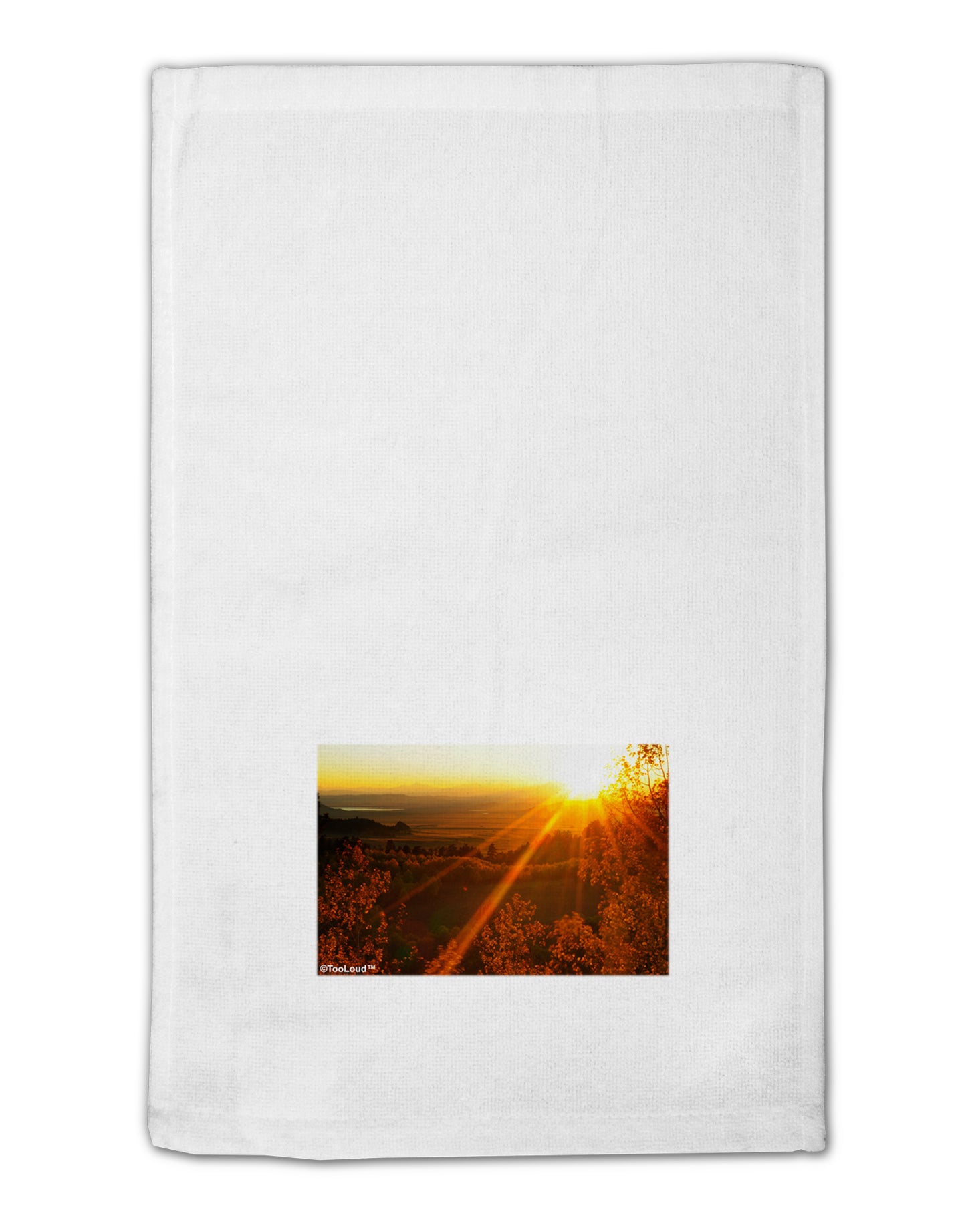 Colorado Sunset 11"x18" Dish Fingertip Towel by TooLoud-Fingertip Towel-TooLoud-White-Davson Sales