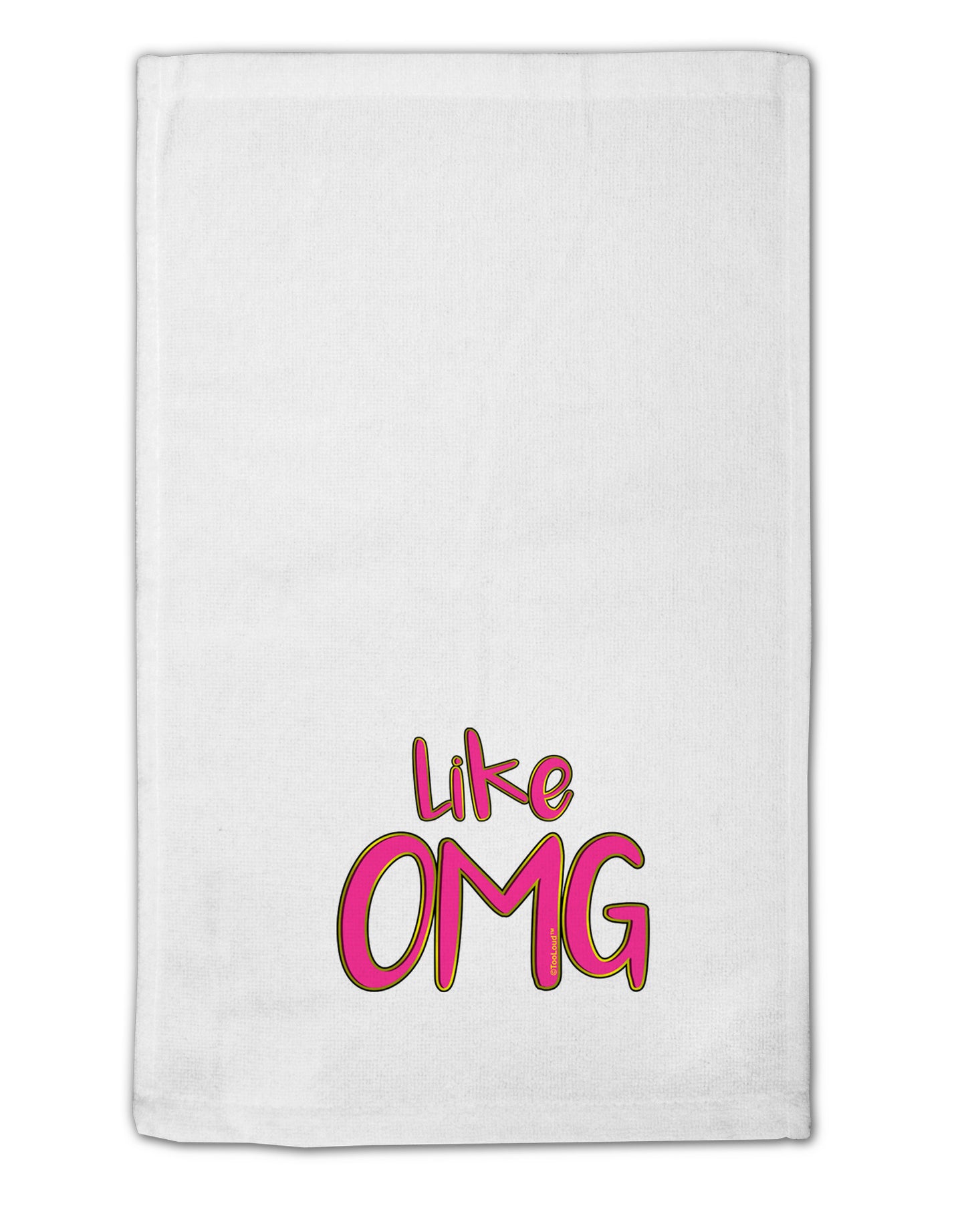 Like OMG 11"x18" Dish Fingertip Towel by TooLoud-Fingertip Towel-TooLoud-White-Davson Sales