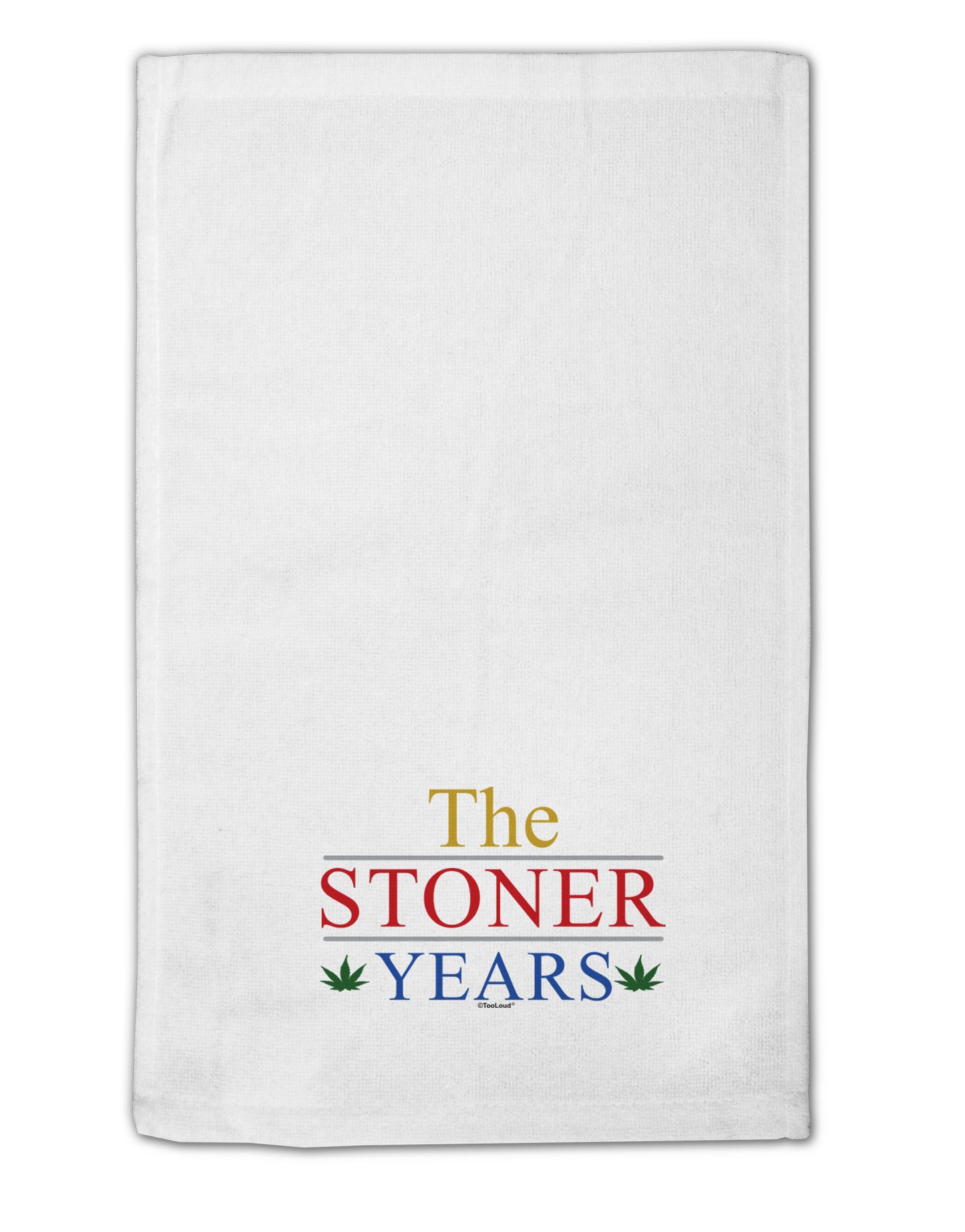 The Stoner Years 11"x18" Dish Fingertip Towel by TooLoud-TooLoud-White-Davson Sales