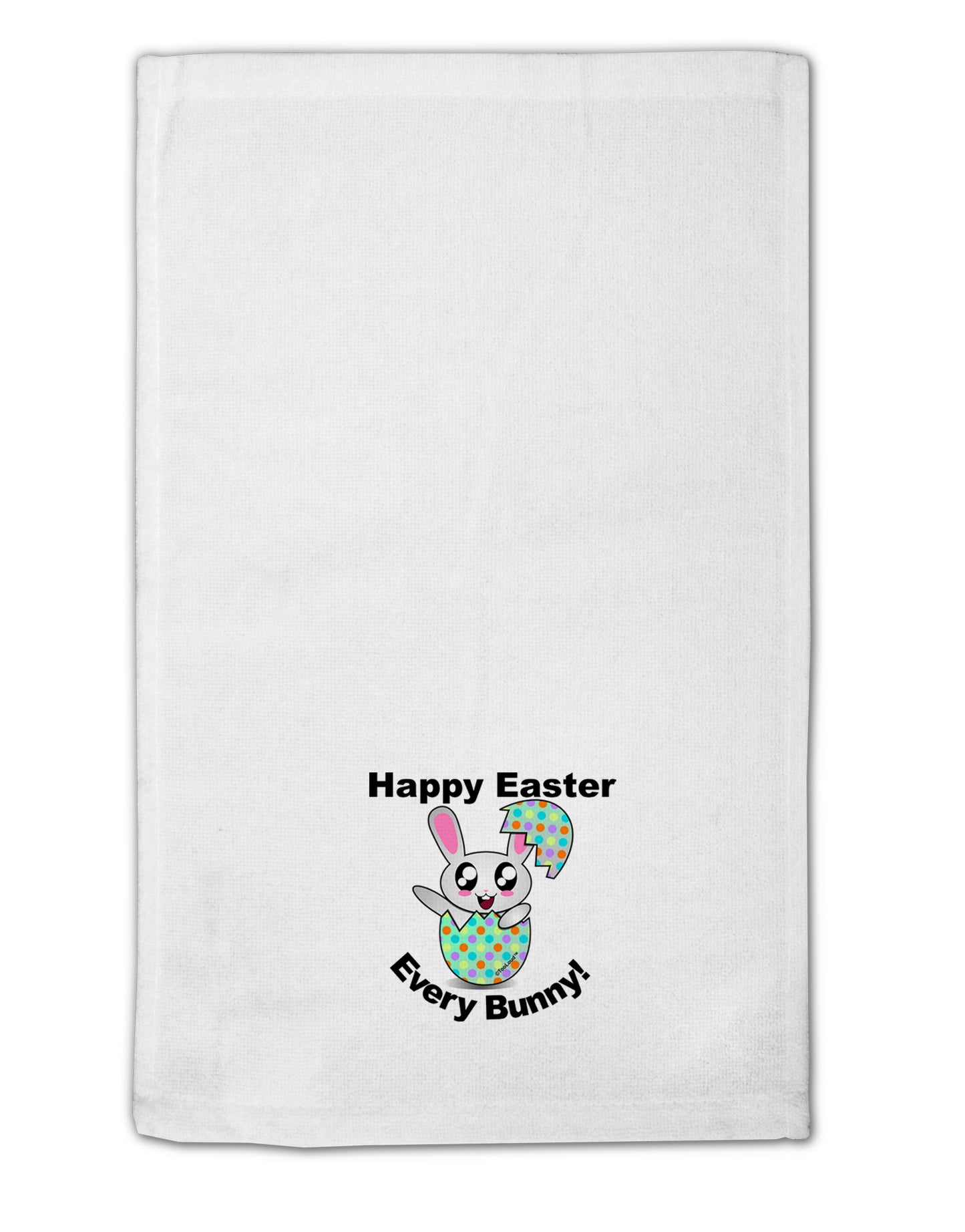 Happy Easter Every Bunny 11"x18" Dish Fingertip Towel by TooLoud-TooLoud-White-Davson Sales