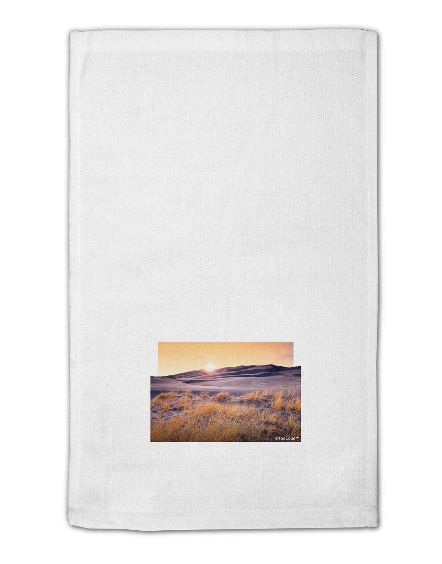 Colorado Sand Dunes Cutout 11"x18" Dish Fingertip Towel-Fingertip Towel-TooLoud-White-Davson Sales