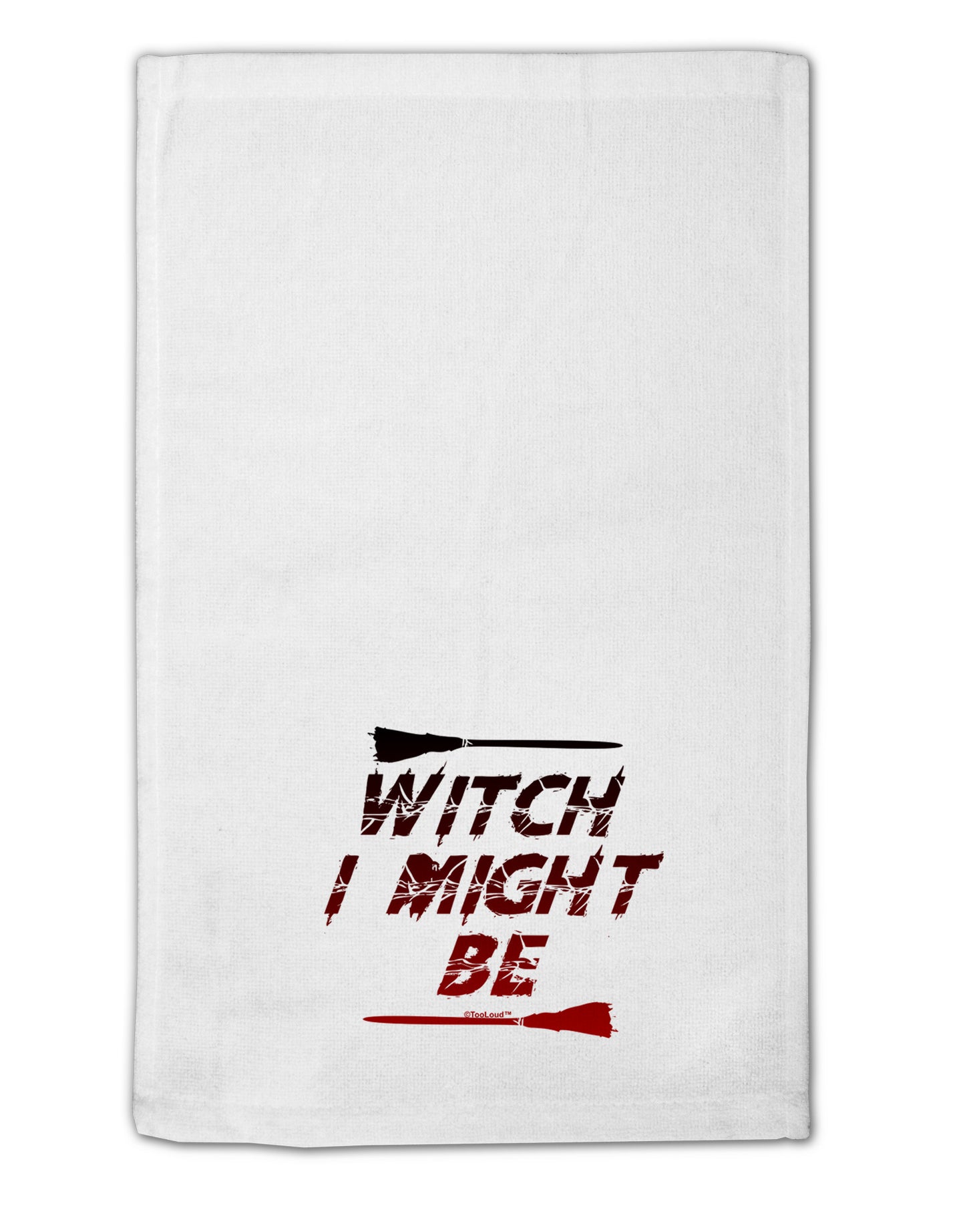 Witch I Might Be 11"x18" Dish Fingertip Towel by TooLoud-Fingertip Towel-TooLoud-White-Davson Sales
