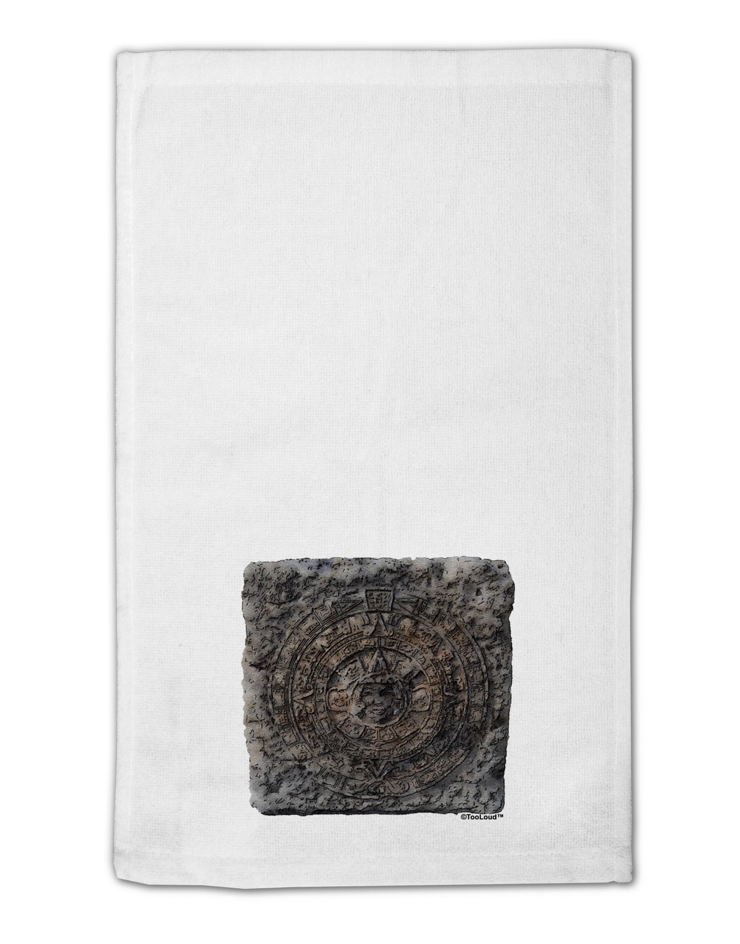 Stone Carving Watercolor 11"x18" Dish Fingertip Towel-Fingertip Towel-TooLoud-White-Davson Sales