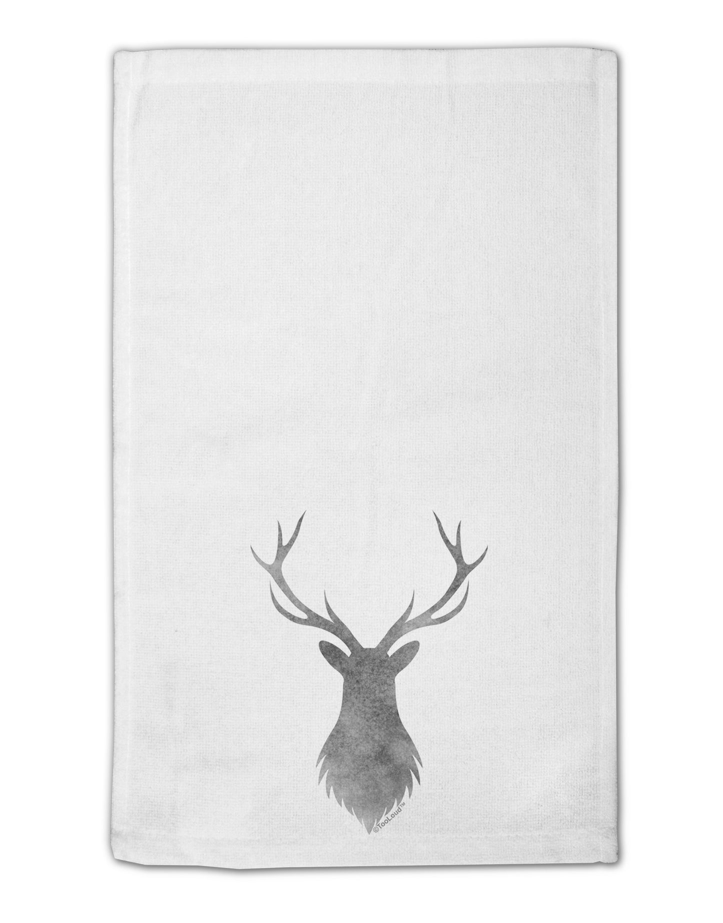 Majestic Stag Distressed 11"x18" Dish Fingertip Towel-Fingertip Towel-TooLoud-White-Davson Sales