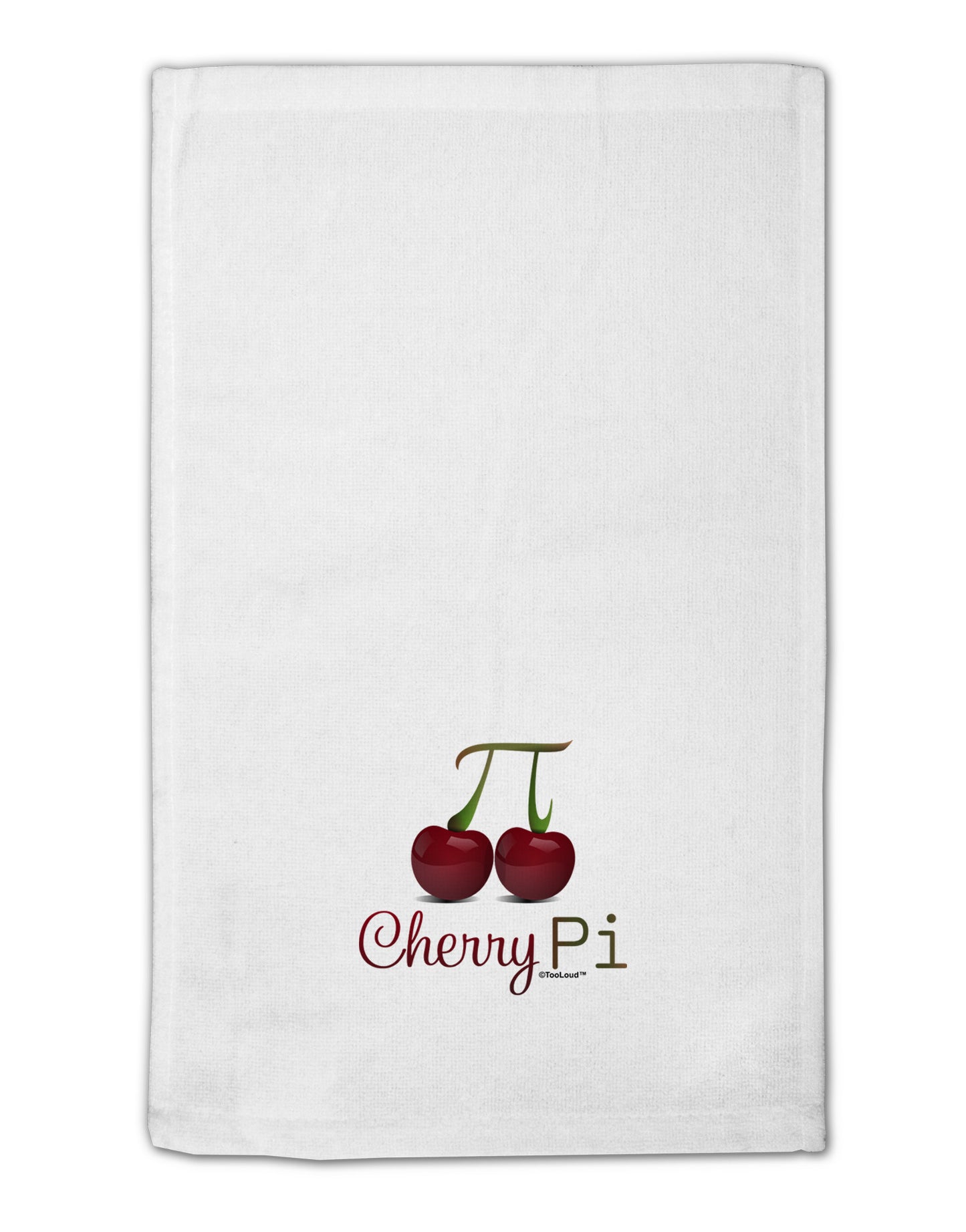Cherry Pi 11"x18" Dish Fingertip Towel-Fingertip Towel-TooLoud-White-Davson Sales