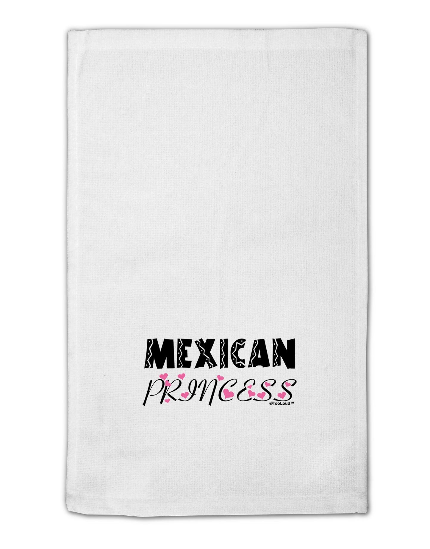 Mexican Princess - Cinco de Mayo 11"x18" Dish Fingertip Towel by TooLoud-Fingertip Towel-TooLoud-White-Davson Sales