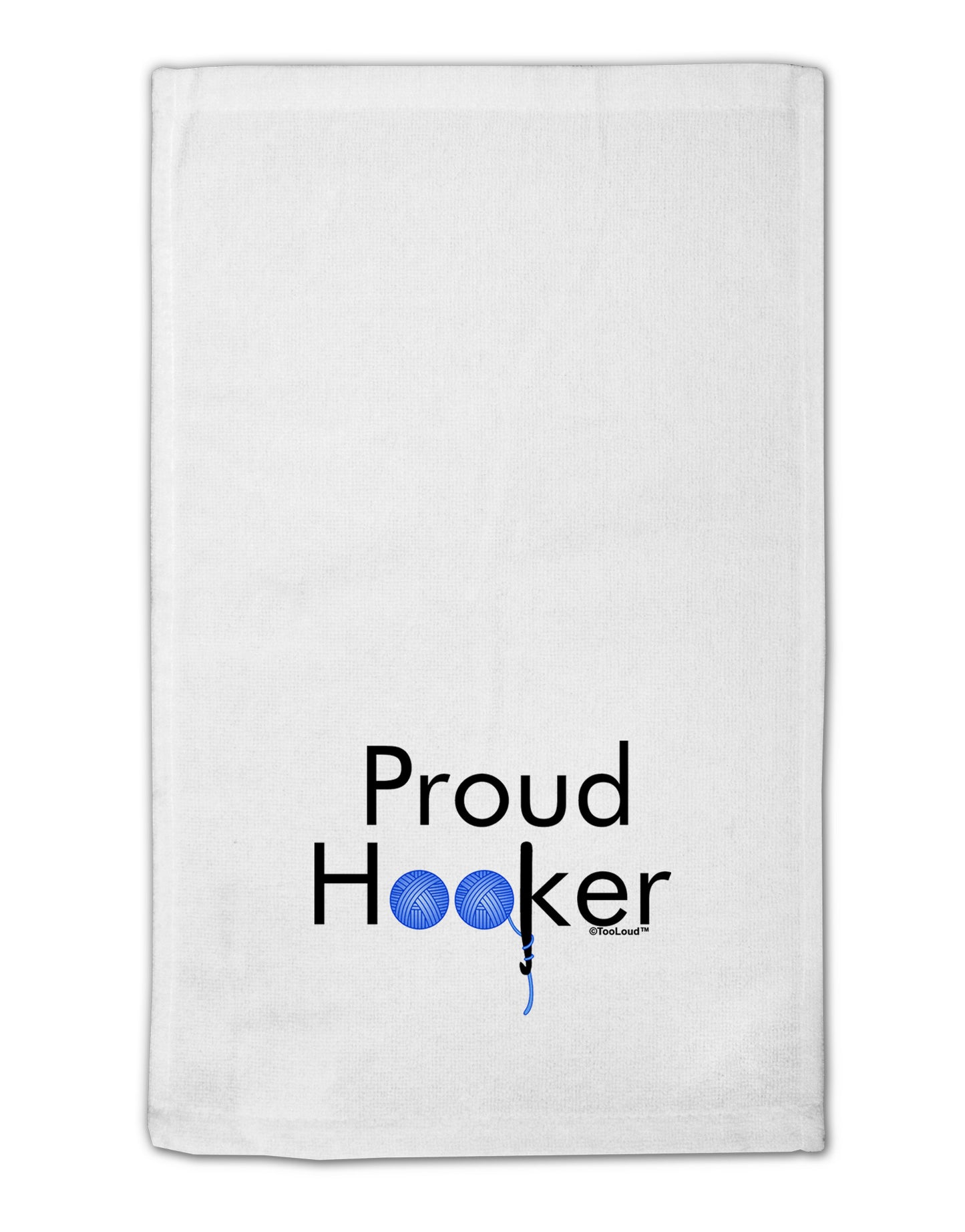 Proud Hooker 11"x18" Dish Fingertip Towel by TooLoud-Fingertip Towel-TooLoud-White-Davson Sales