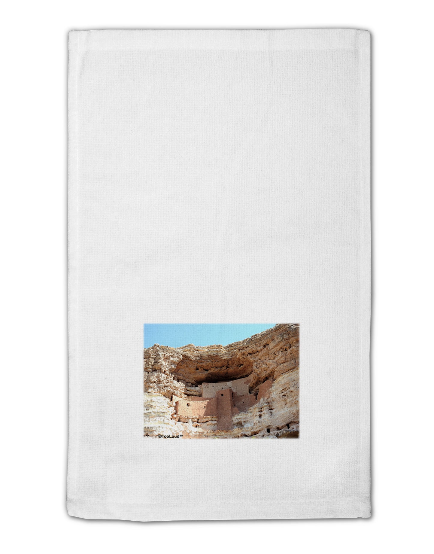 Montezuma Castle Arizona 11"x18" Dish Fingertip Towel-Fingertip Towel-TooLoud-White-Davson Sales