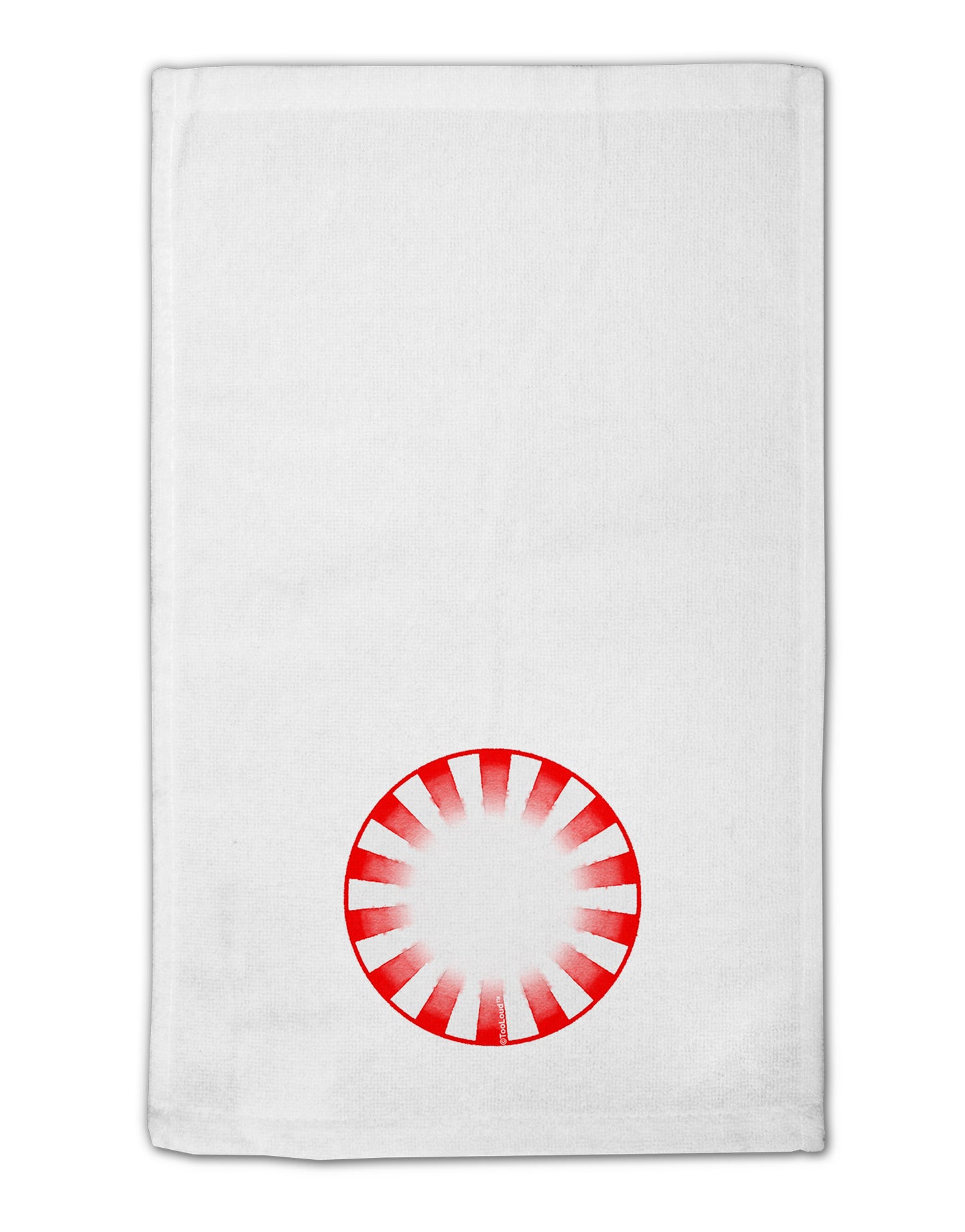 Watercolor Peppermint 11"x18" Dish Fingertip Towel-Fingertip Towel-TooLoud-White-Davson Sales