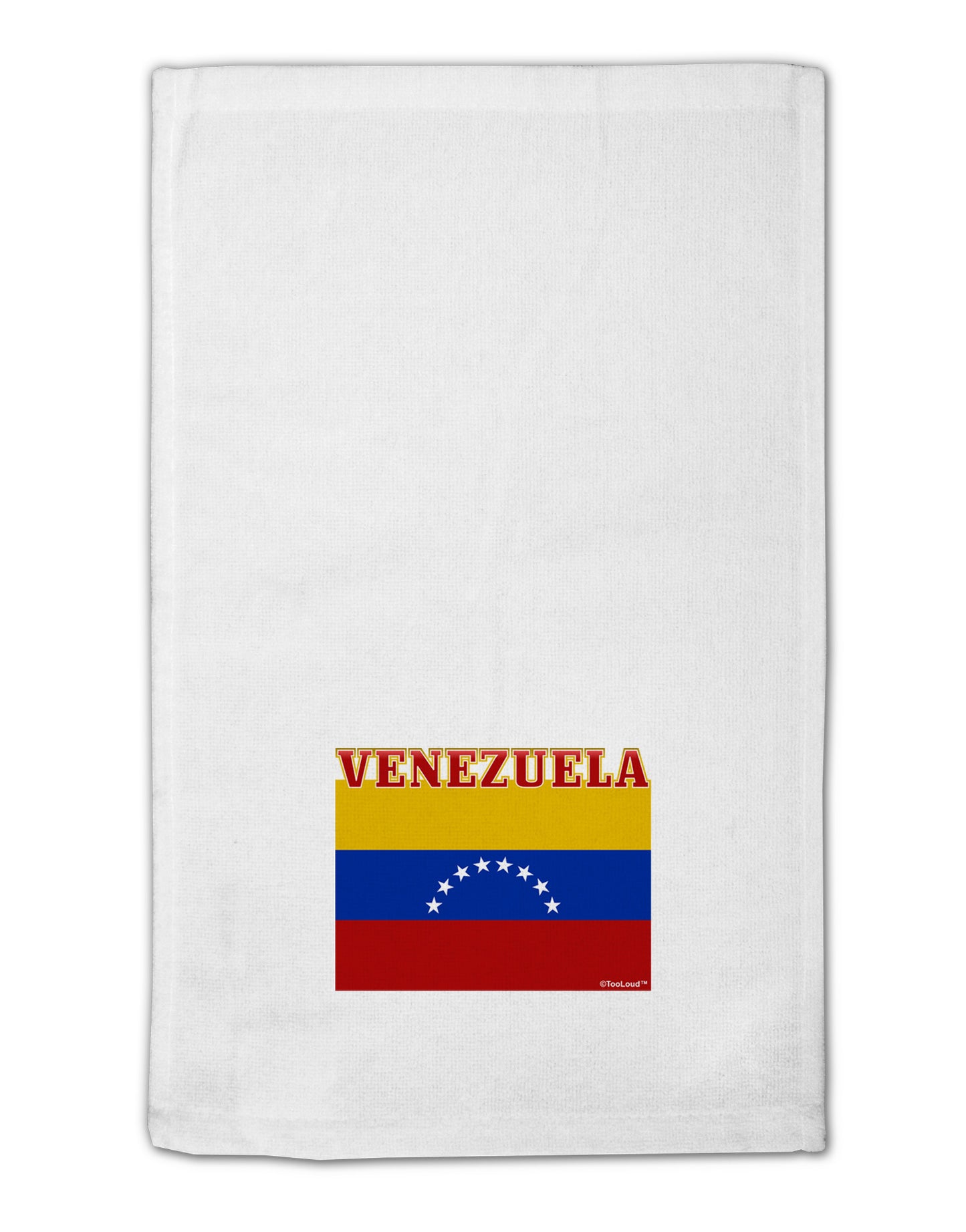 Venezuela Flag 11"x18" Dish Fingertip Towel-Fingertip Towel-TooLoud-White-Davson Sales