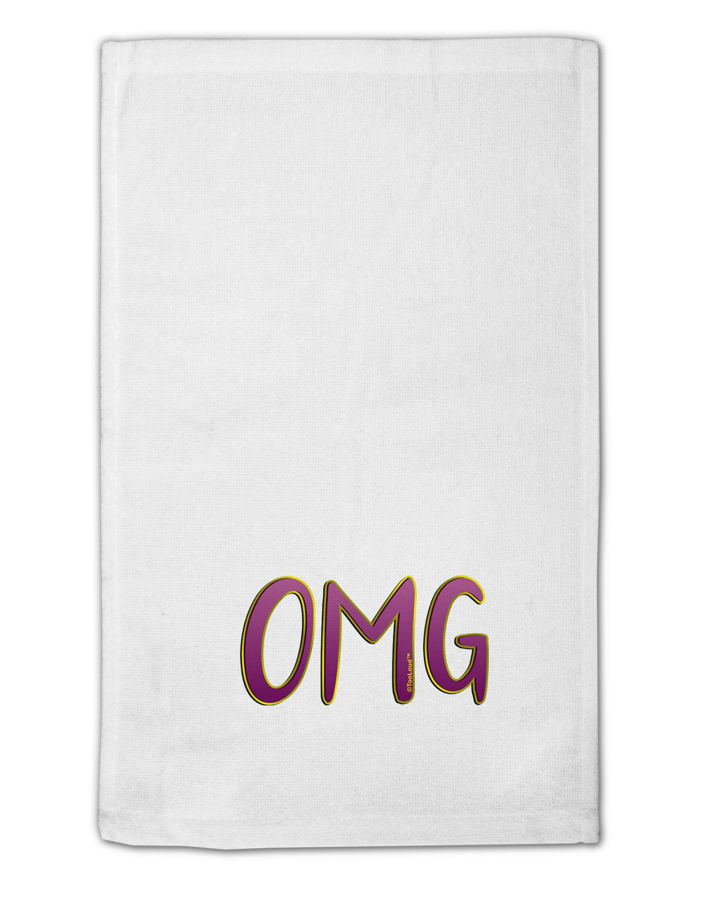 OMG 11"x18" Dish Fingertip Towel by TooLoud-Fingertip Towel-TooLoud-White-Davson Sales