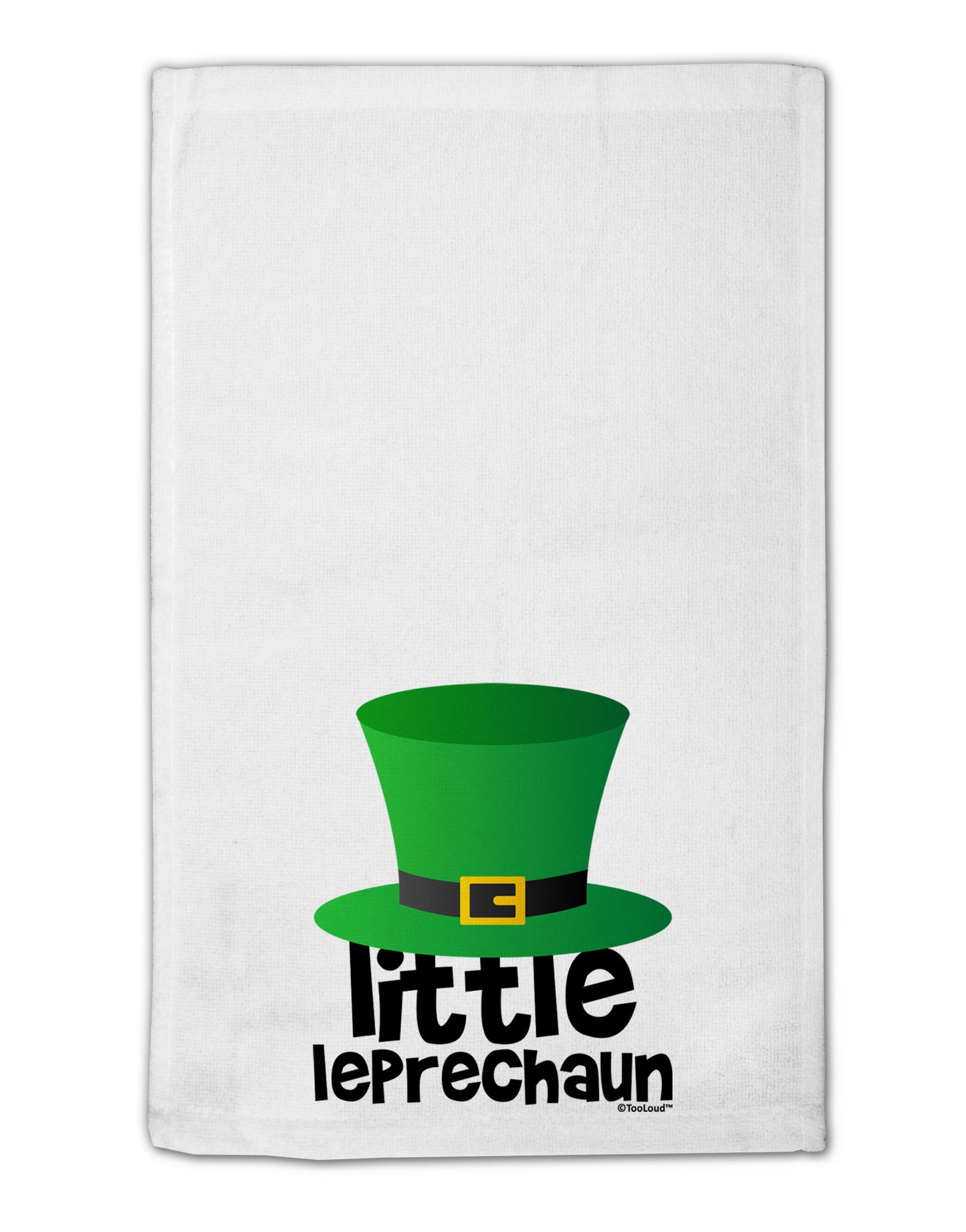 Little Leprechaun - St. Patrick's Day 11"x18" Dish Fingertip Towel by TooLoud-Fingertip Towel-TooLoud-White-Davson Sales