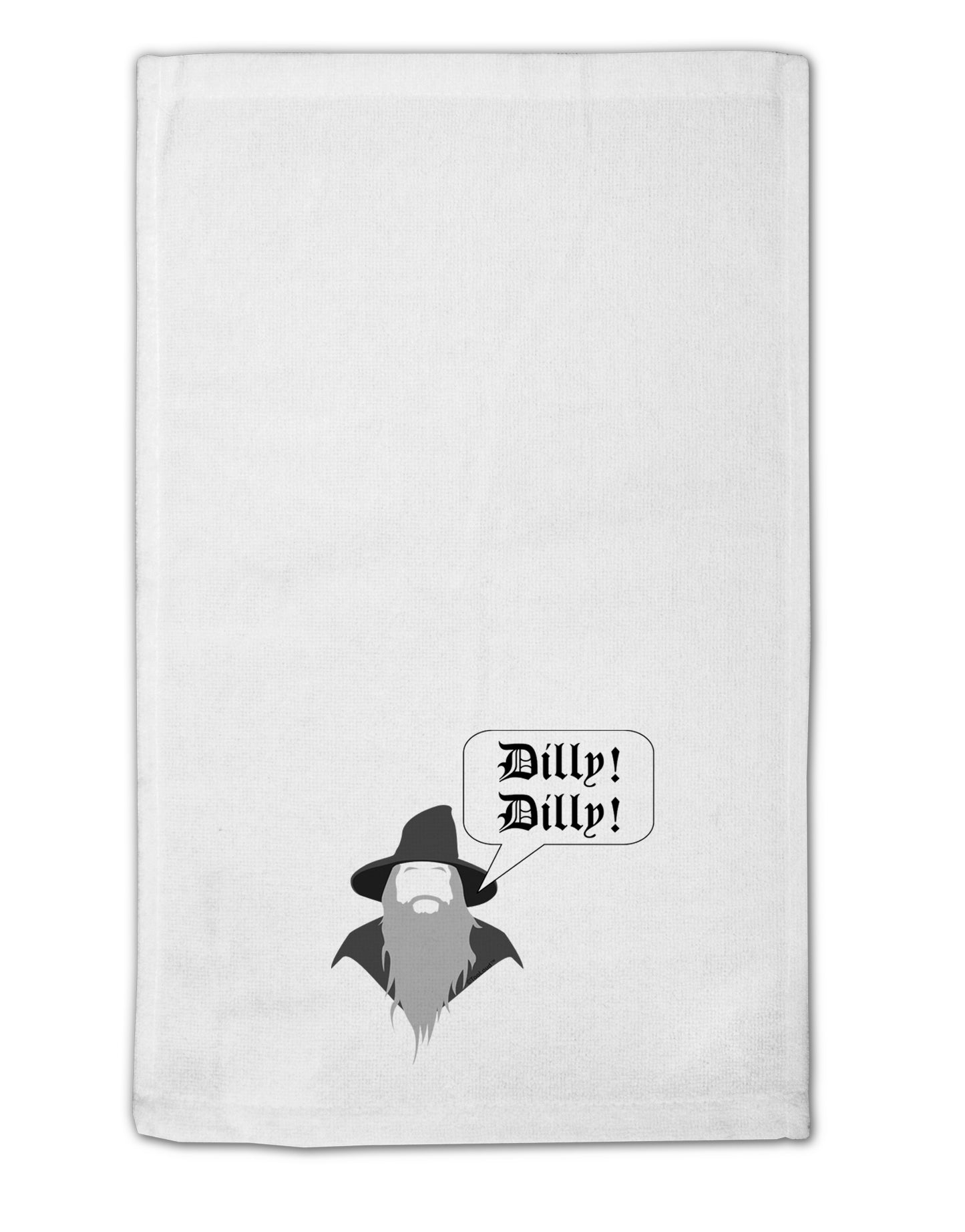 Wizard Dilly Dilly 11"x18" Dish Fingertip Towel by TooLoud-TooLoud-White-Davson Sales
