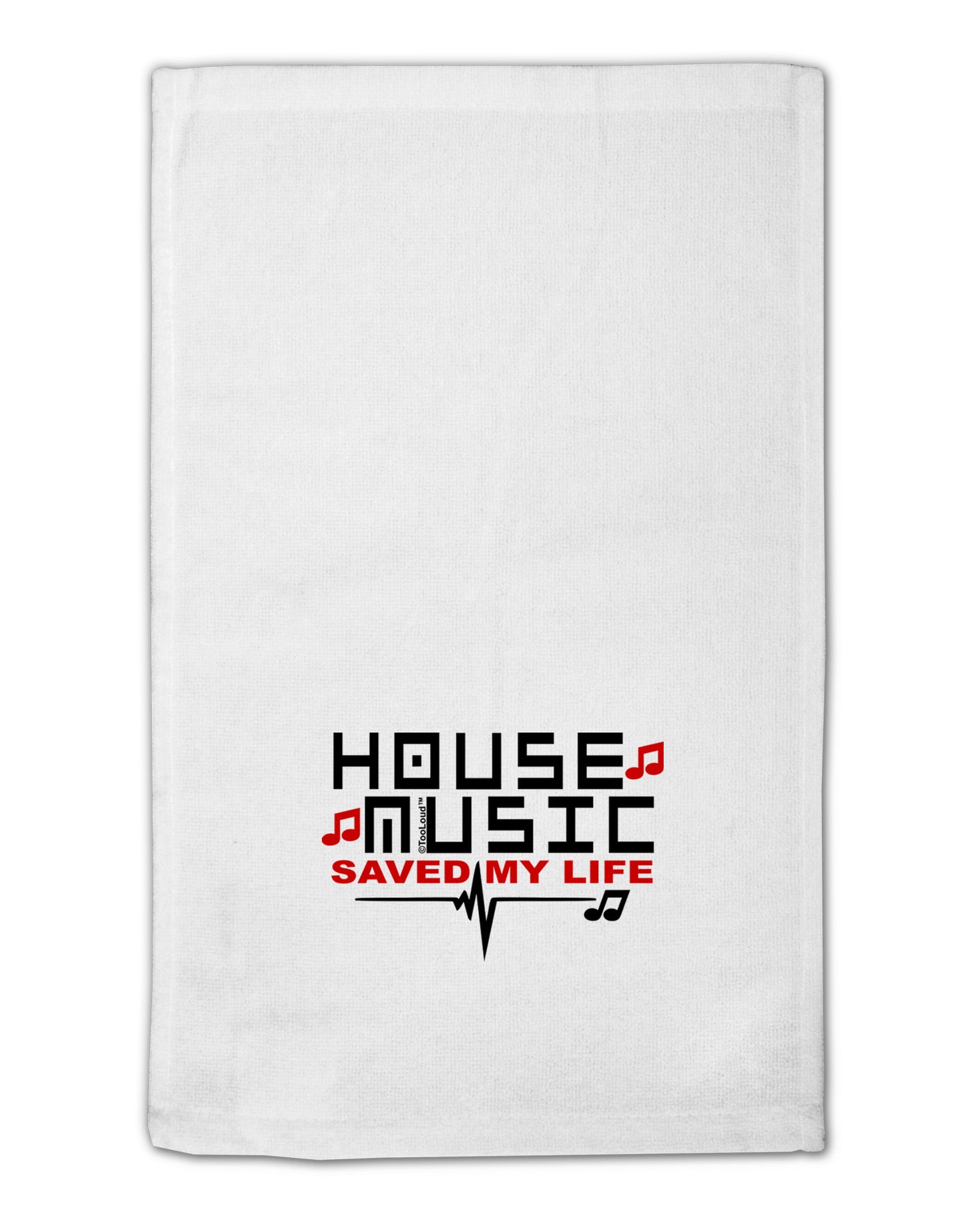 House Saved My Life 11"x18" Dish Fingertip Towel-Fingertip Towel-TooLoud-White-Davson Sales