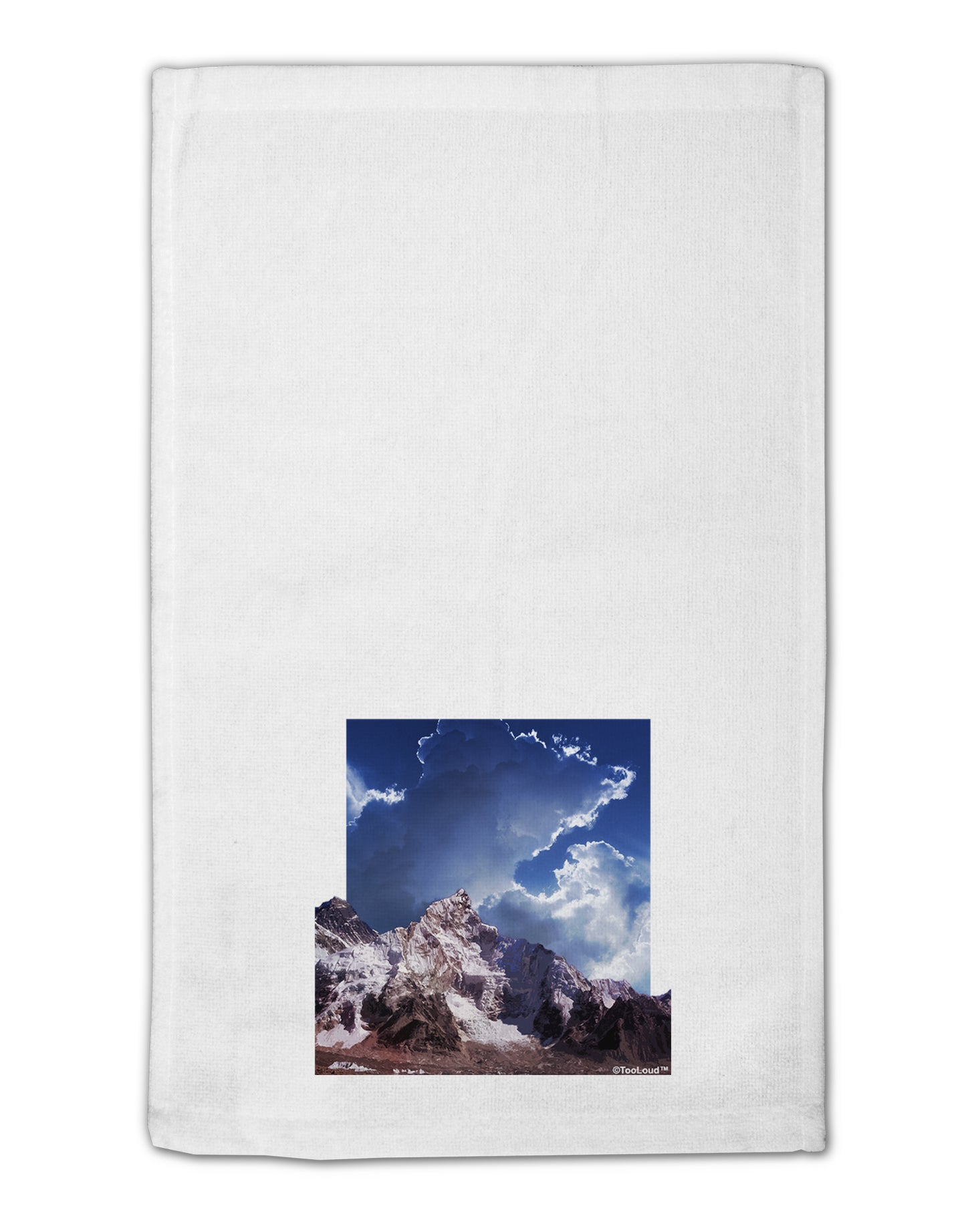 Mountain Pop Out 11"x18" Dish Fingertip Towel by TooLoud-Fingertip Towel-TooLoud-White-Davson Sales