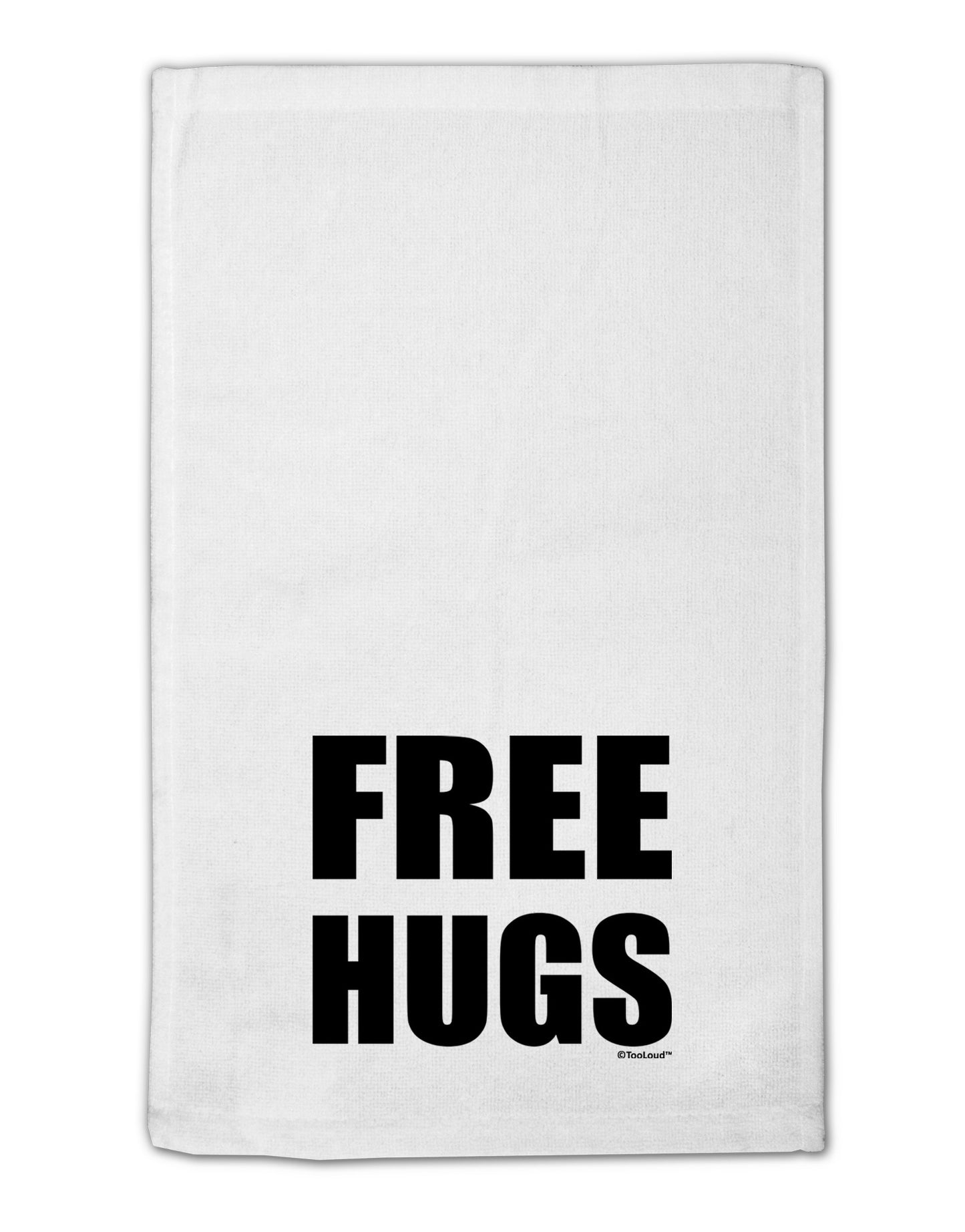 Free Hugs 11"x18" Dish Fingertip Towel-Fingertip Towel-TooLoud-White-Davson Sales