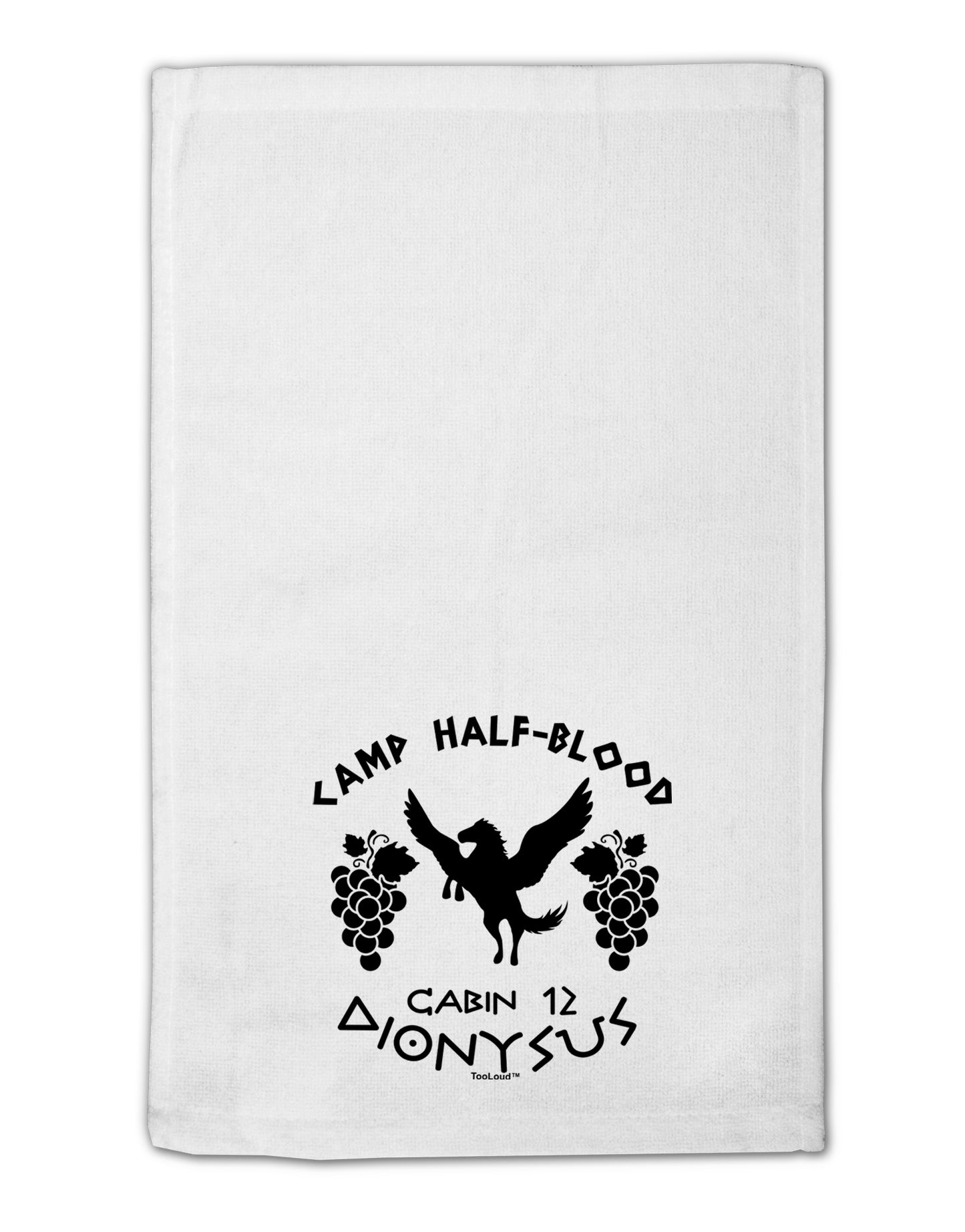 Camp Half Blood Cabin 12 Dionysus 11"x18" Dish Fingertip Towel by TooLoud-Fingertip Towel-TooLoud-White-Davson Sales