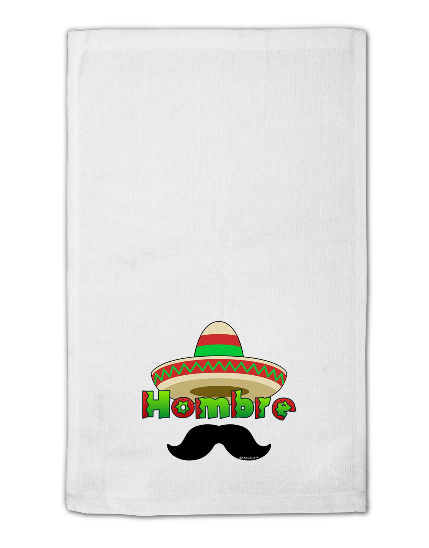Hombre Sombrero 11"x18" Dish Fingertip Towel by TooLoud-Fingertip Towel-TooLoud-White-Davson Sales