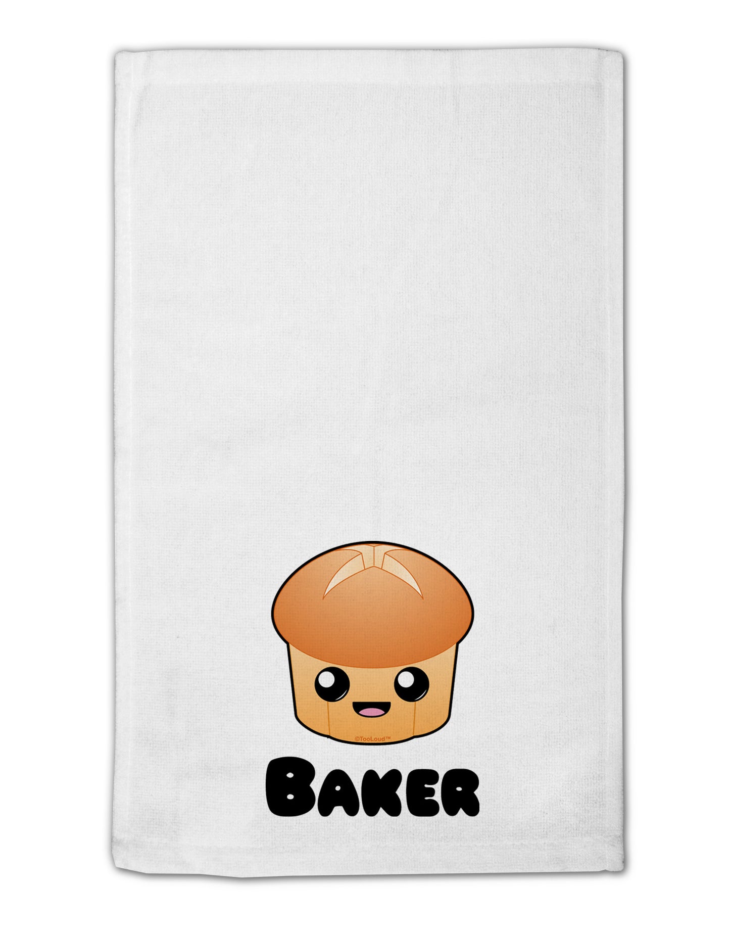 Baker Cute Roll 11"x18" Dish Fingertip Towel-Fingertip Towel-TooLoud-White-Davson Sales