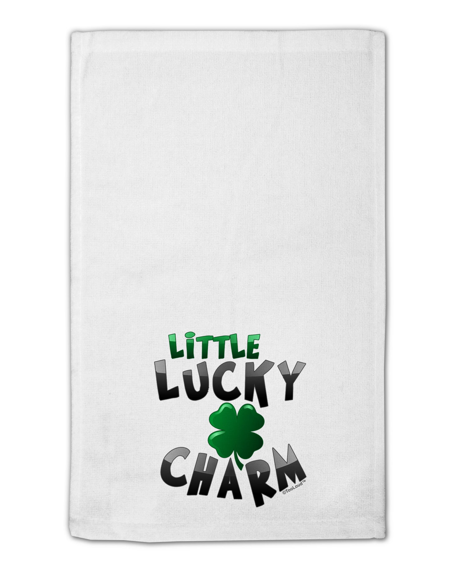 Little Lucky Charm 11"x18" Dish Fingertip Towel-Fingertip Towel-TooLoud-White-Davson Sales