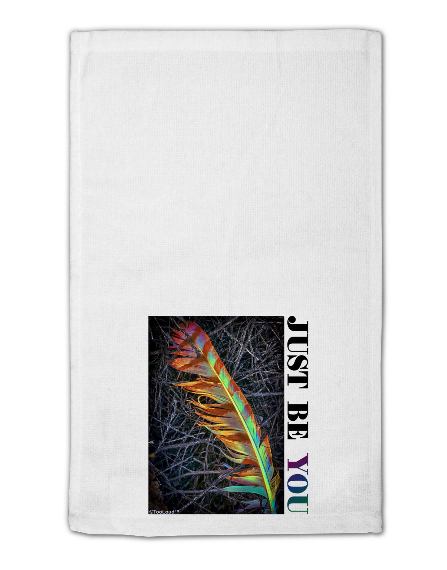 Just Be You - Unique 11"x18" Dish Fingertip Towel-Fingertip Towel-TooLoud-White-Davson Sales