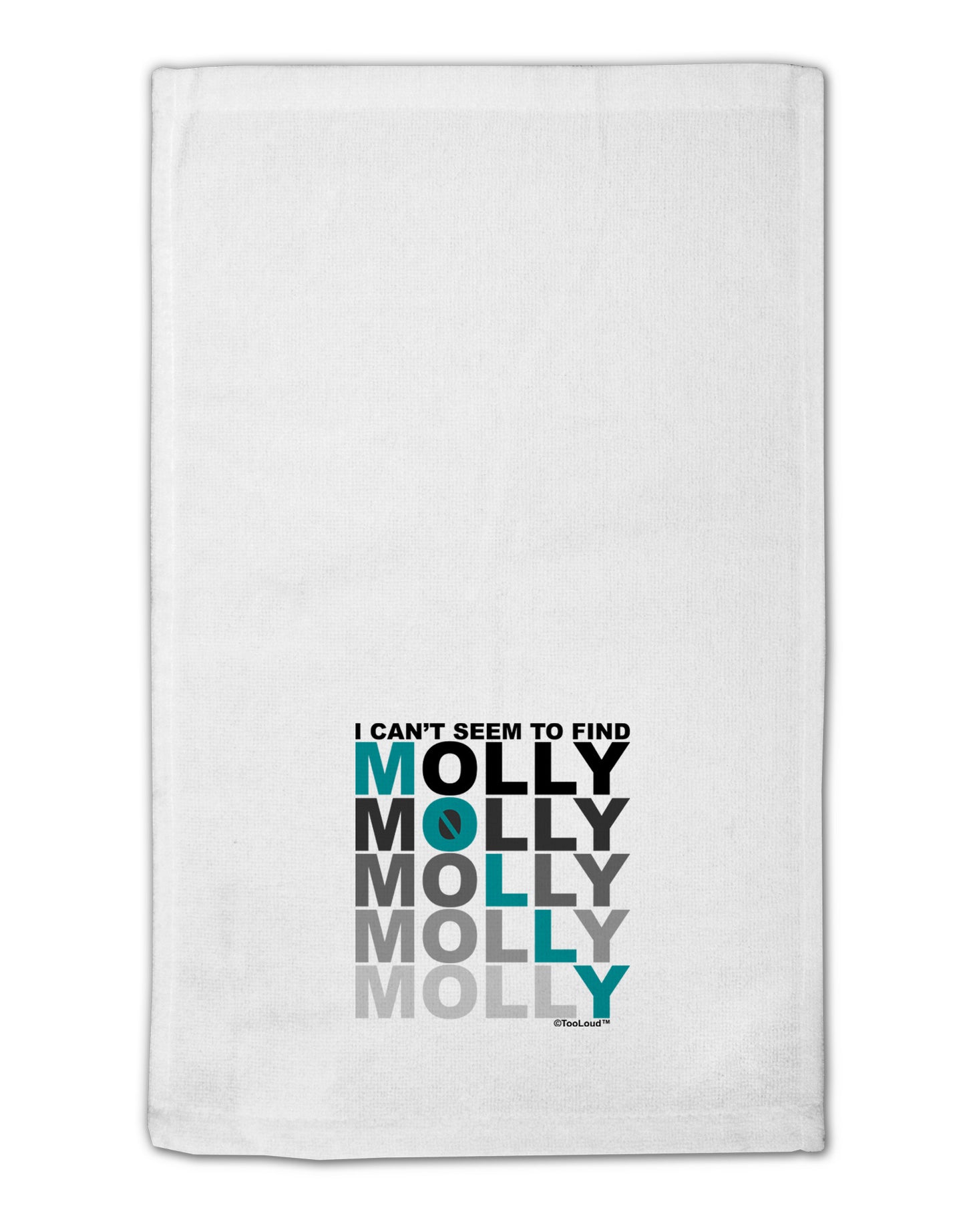 Find Molly Blue 11"x18" Dish Fingertip Towel-Fingertip Towel-TooLoud-White-Davson Sales