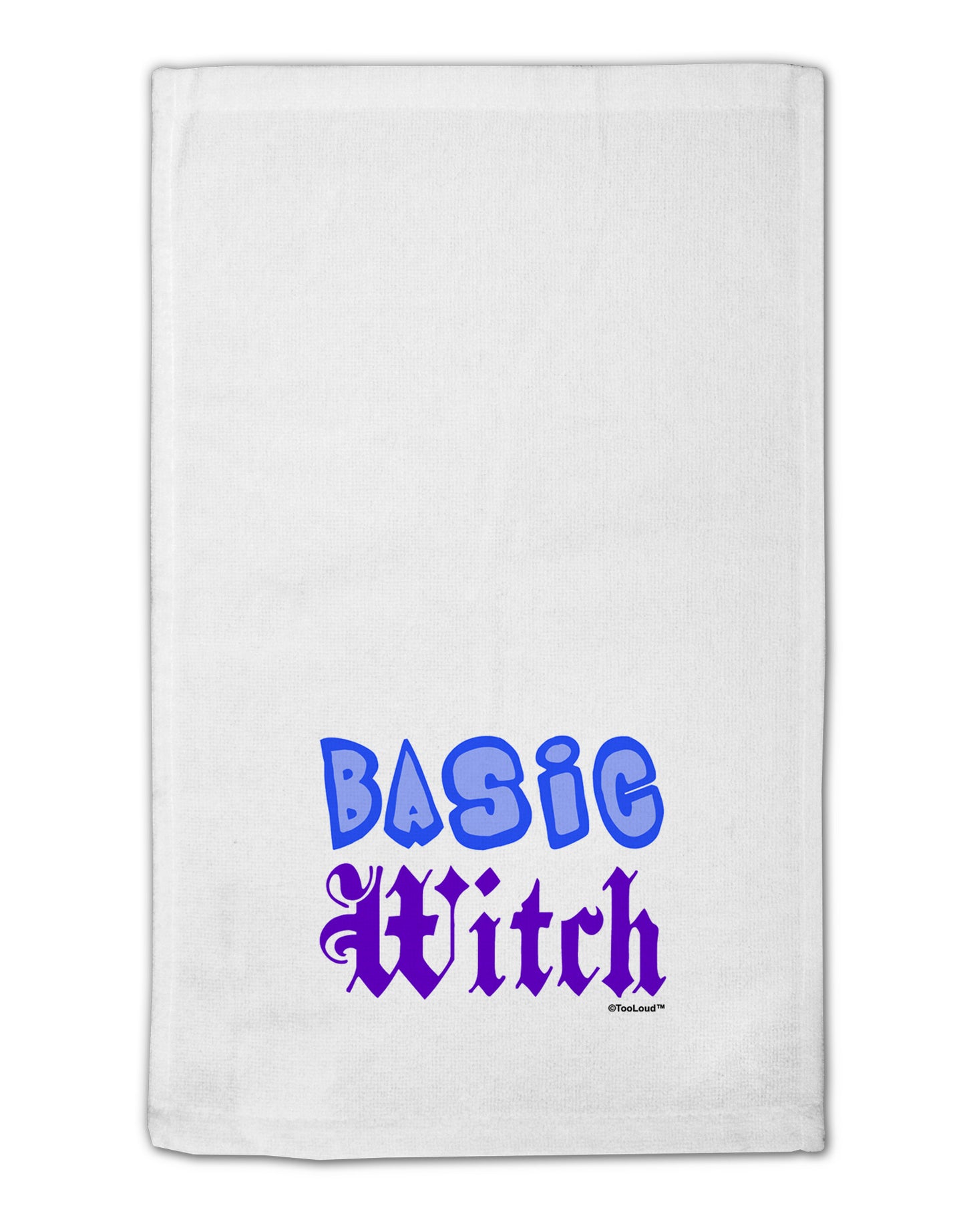 Basic Witch Color Blue 11"x18" Dish Fingertip Towel-Fingertip Towel-TooLoud-White-Davson Sales