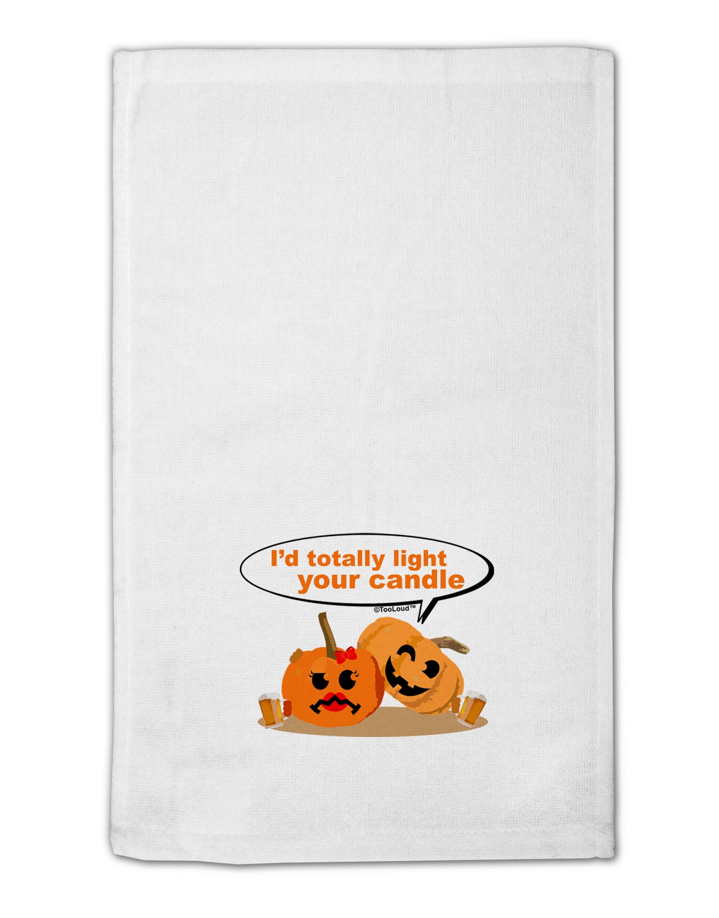 Light your candle 11"x18" Dish Fingertip Towel-Fingertip Towel-TooLoud-White-Davson Sales