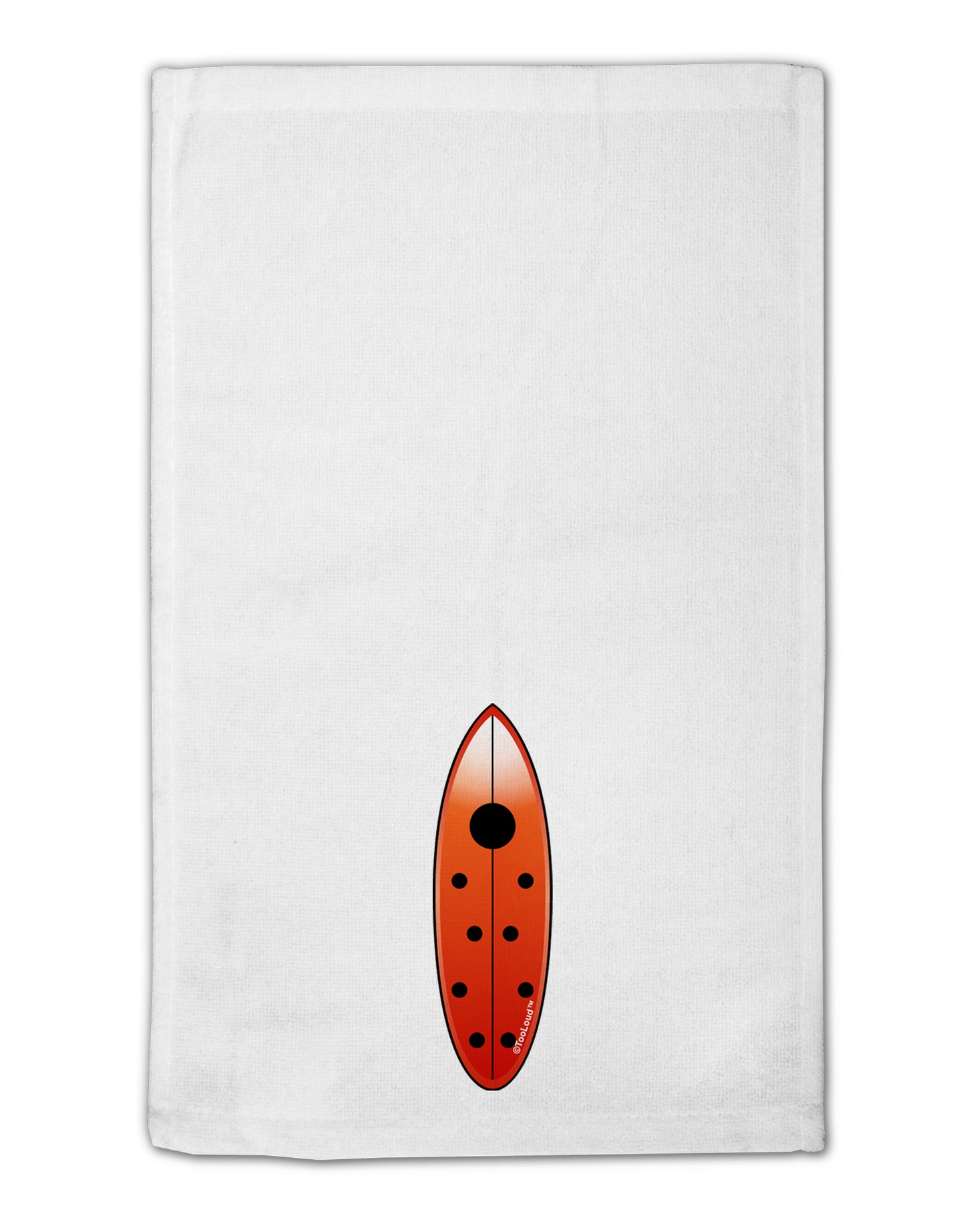 Ladybug Surfboard 11"x18" Dish Fingertip Towel by TooLoud-Fingertip Towel-TooLoud-White-Davson Sales