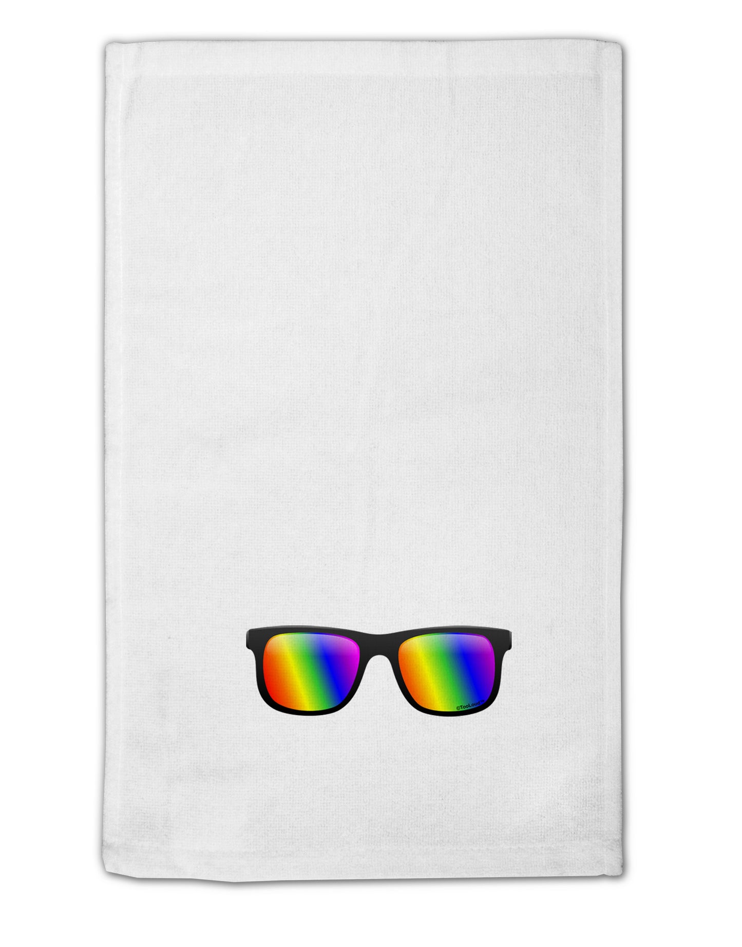 Pride Rainbow Lenses 11"x18" Dish Fingertip Towel by TooLoud-Fingertip Towel-TooLoud-White-Davson Sales
