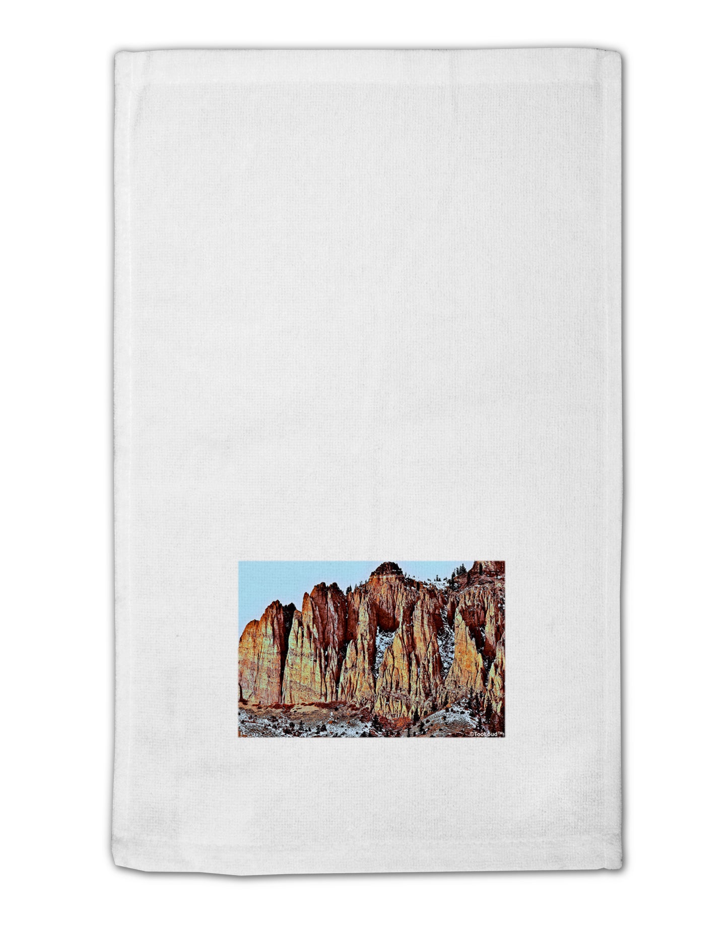 Colorado Mountain Spires 11"x18" Dish Fingertip Towel by TooLoud-Fingertip Towel-TooLoud-White-Davson Sales