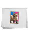 Adopt Cute Kitty Cat Adoption 11&#x22;x18&#x22; Dish Fingertip Towel-Fingertip Towel-TooLoud-White-Davson Sales