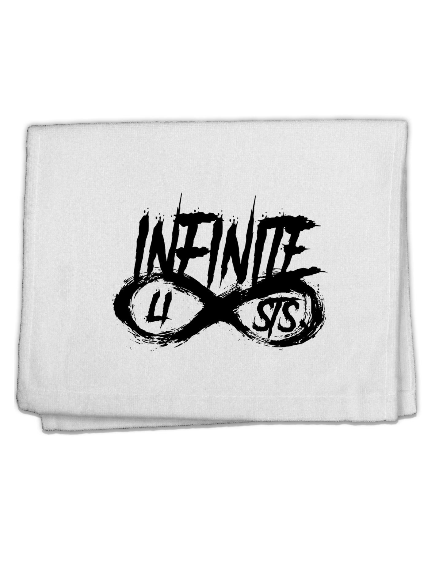 Infinite Lists 11"x18" Dish Fingertip Towel by TooLoud-TooLoud-White-Davson Sales
