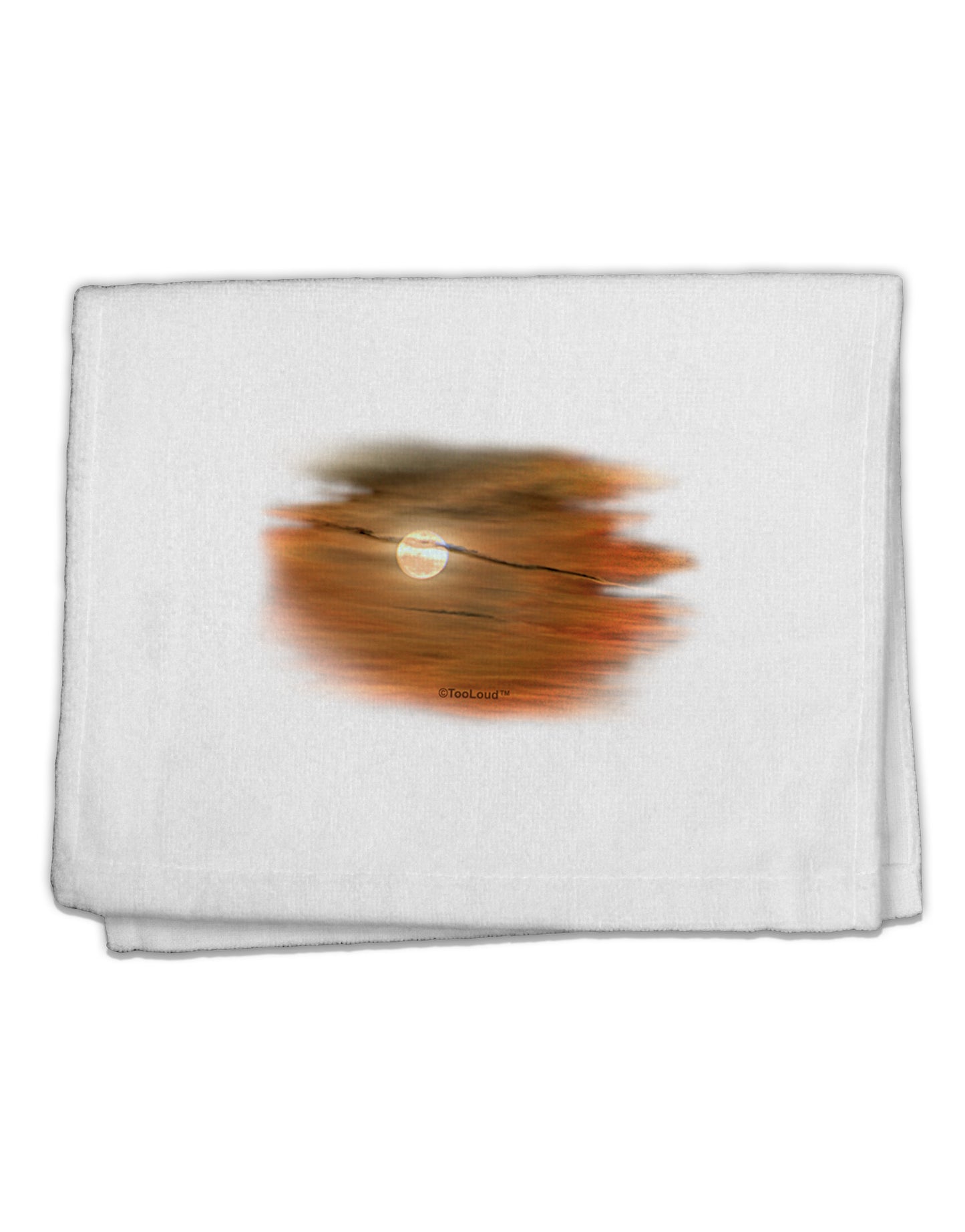 Hazy Moon 11"x18" Dish Fingertip Towel-Fingertip Towel-TooLoud-White-Davson Sales