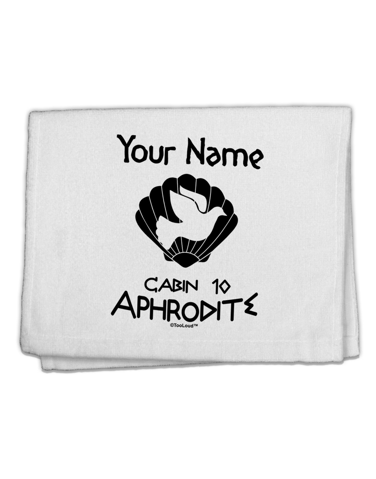 Personalized Cabin 10 Aphrodite 11"x18" Dish Fingertip Towel-Fingertip Towel-TooLoud-White-Davson Sales