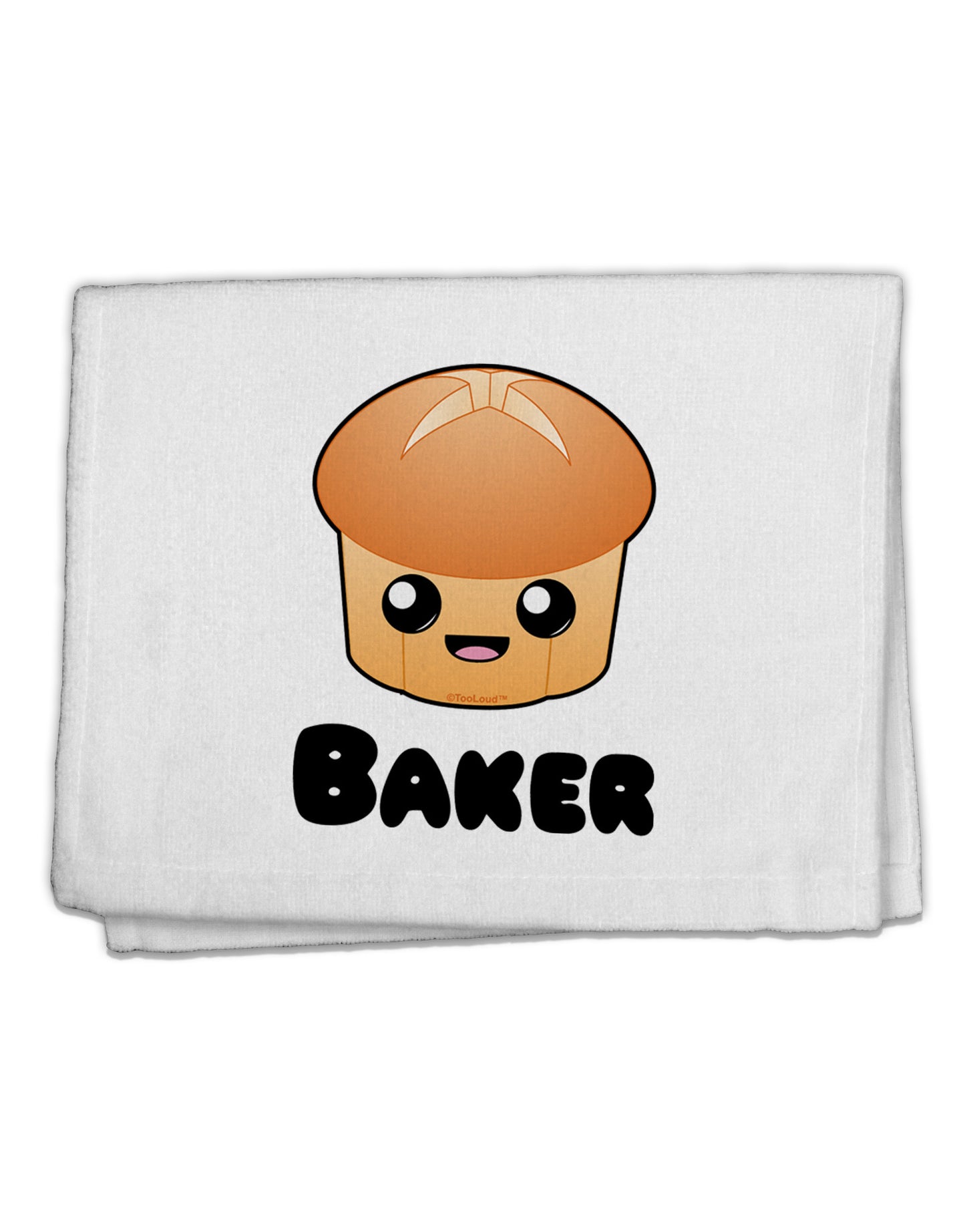 Baker Cute Roll 11"x18" Dish Fingertip Towel-Fingertip Towel-TooLoud-White-Davson Sales