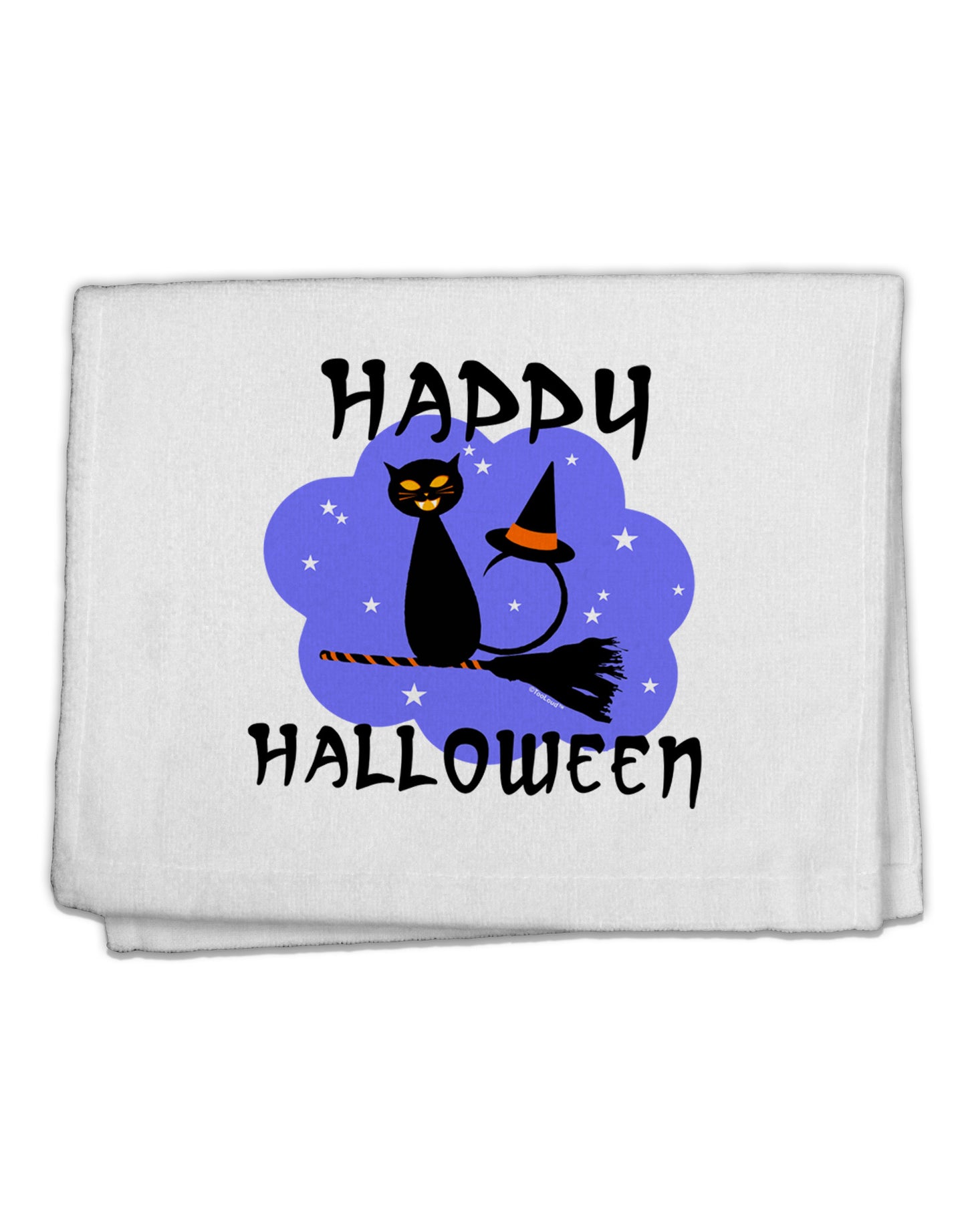 Witch Cat 11"x18" Dish Fingertip Towel-Fingertip Towel-TooLoud-White-Davson Sales