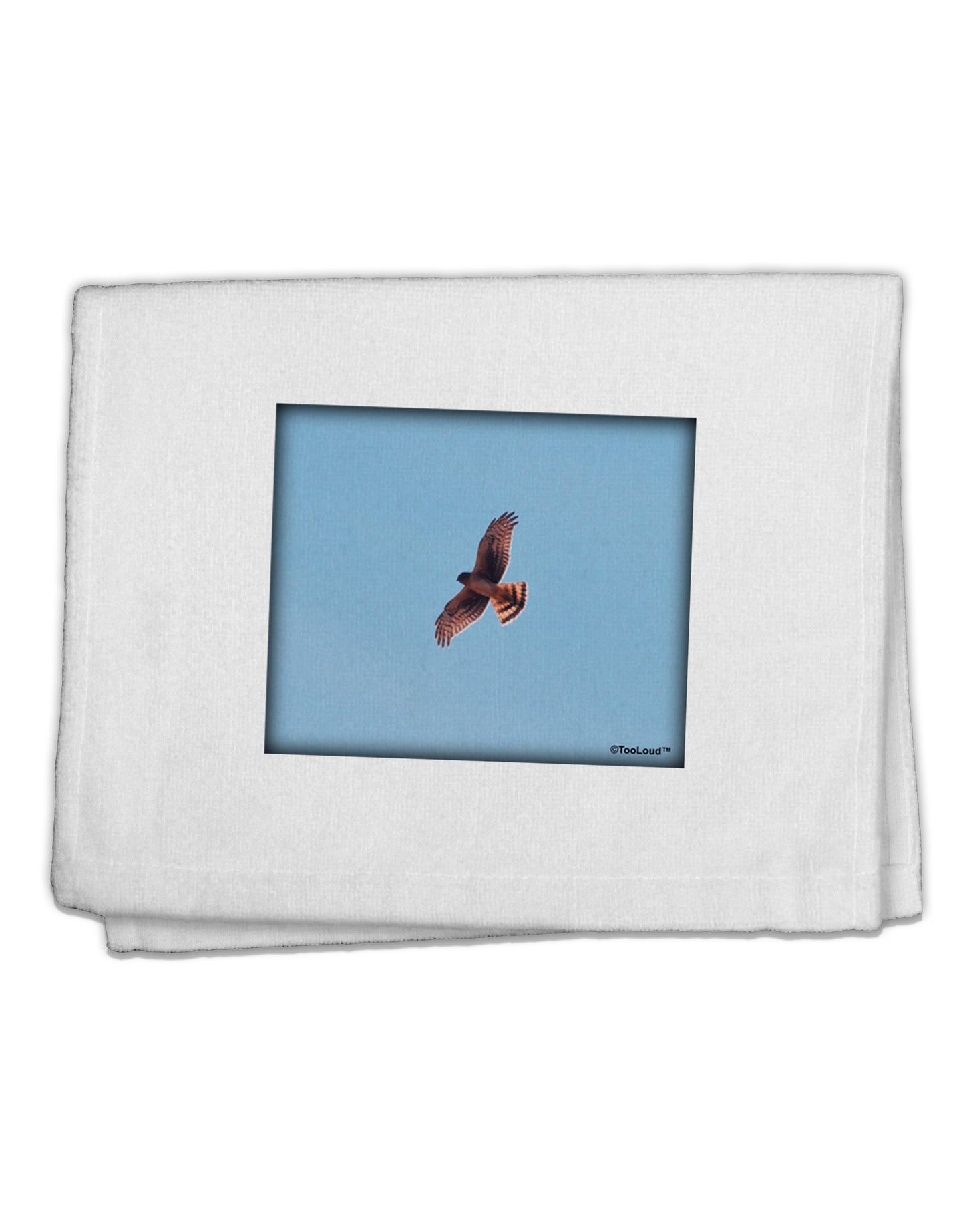 Soaring Peregrine 11"x18" Dish Fingertip Towel-Fingertip Towel-TooLoud-White-Davson Sales