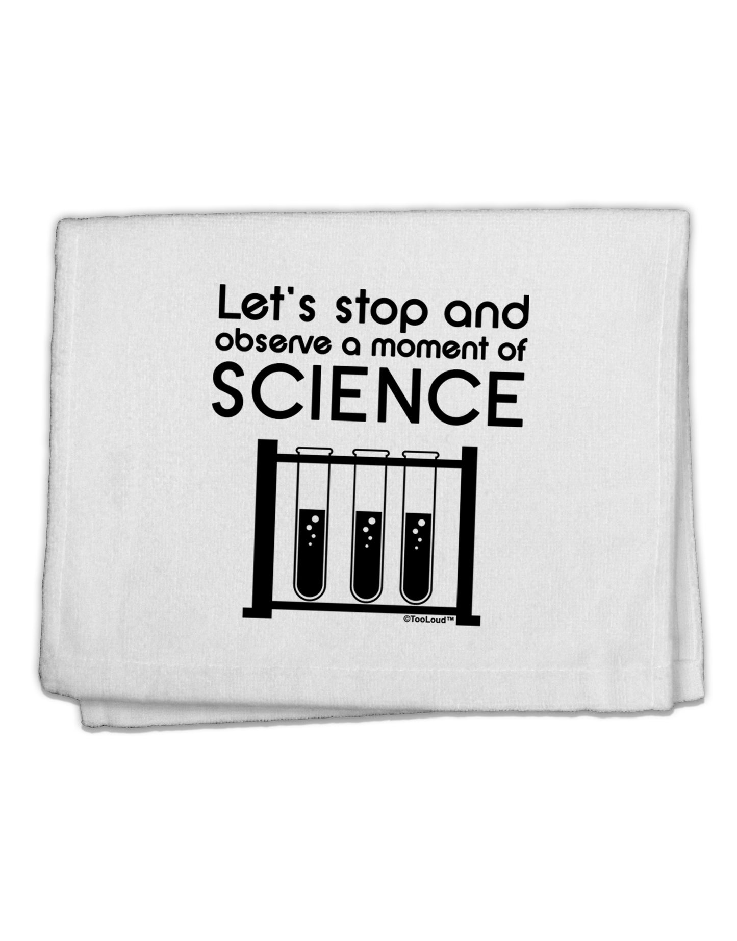Moment of Science 11"x18" Dish Fingertip Towel by TooLoud-Fingertip Towel-TooLoud-White-Davson Sales