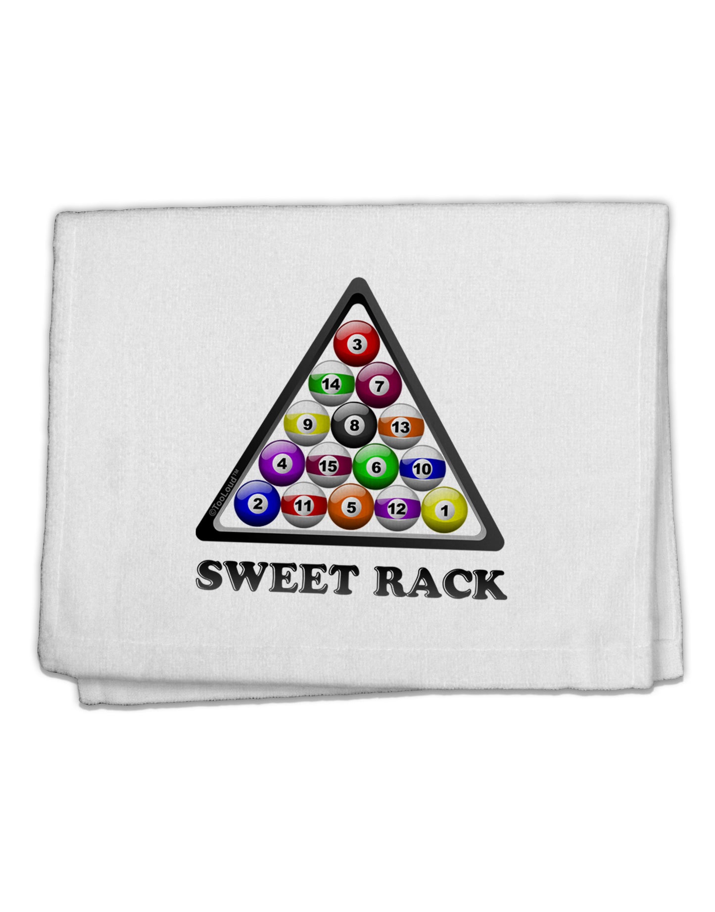 Sweet Rack - Pool 11"x18" Dish Fingertip Towel-Fingertip Towel-TooLoud-White-Davson Sales