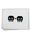 8-Bit Skull Love - Boy and Boy 11&#x22;x18&#x22; Dish Fingertip Towel-Fingertip Towel-TooLoud-White-Davson Sales