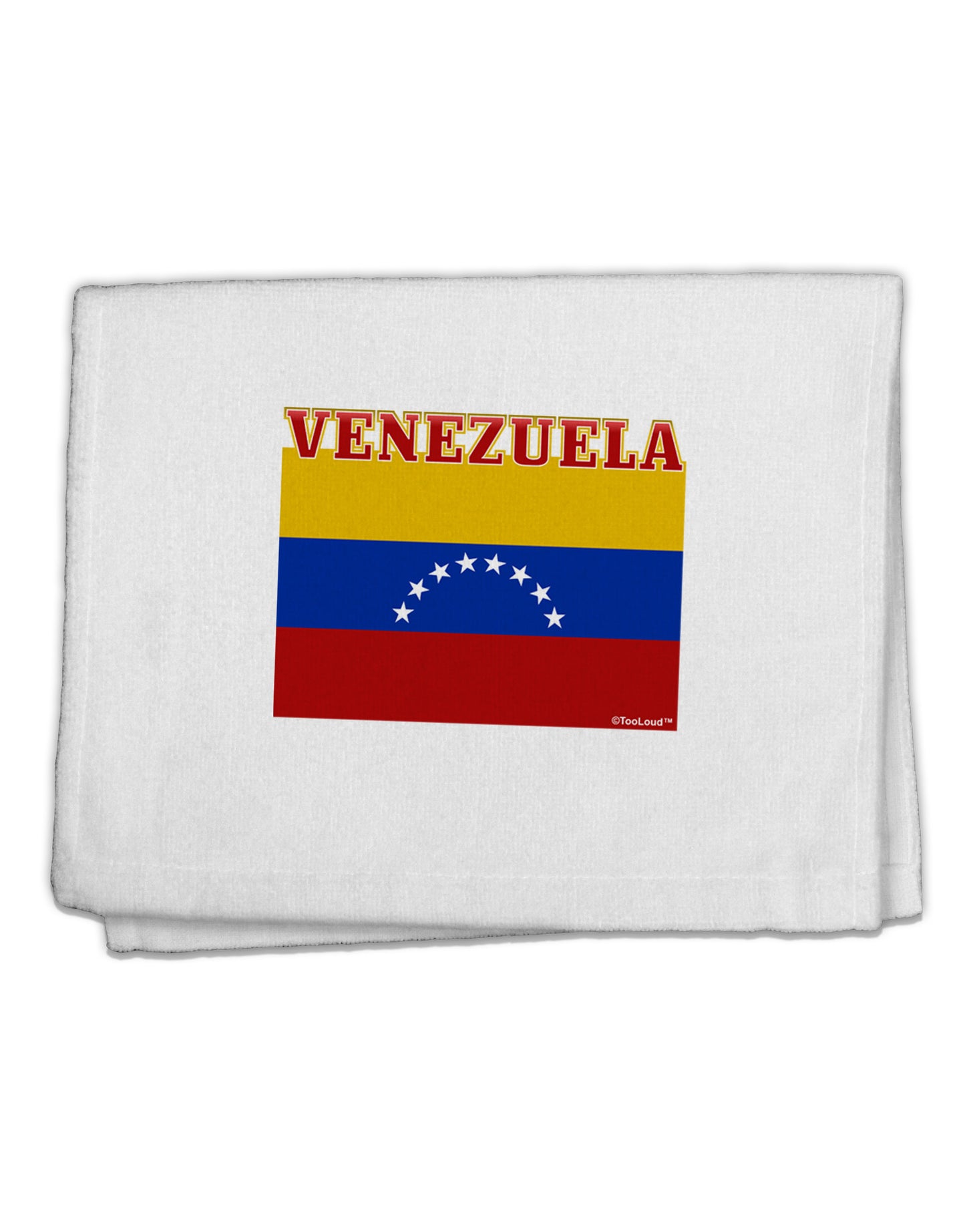 Venezuela Flag 11"x18" Dish Fingertip Towel-Fingertip Towel-TooLoud-White-Davson Sales