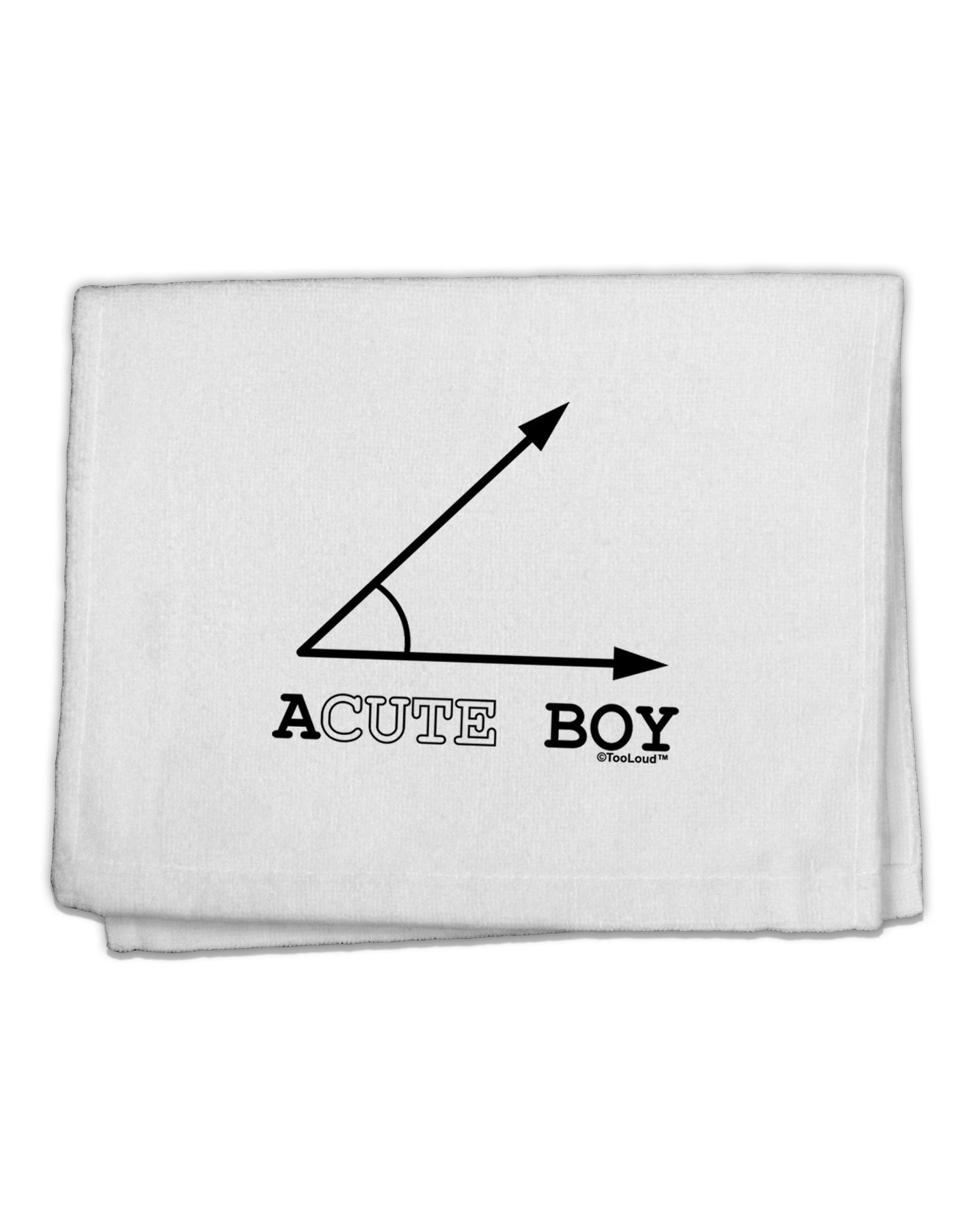 Acute Boy 11"x18" Dish Fingertip Towel-Fingertip Towel-TooLoud-White-Davson Sales