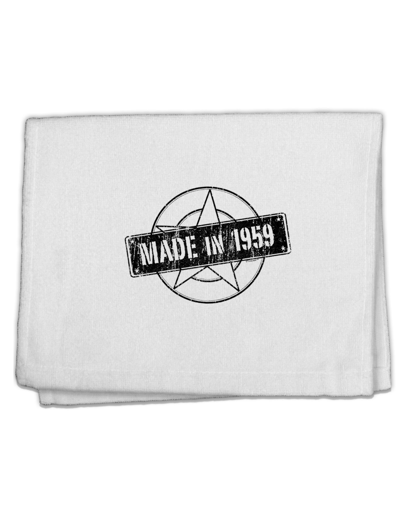 TooLoud 60th Birthday Gift Made in 1959 11"x18" Dish Fingertip Towel-HandTowels-TooLoud-Davson Sales