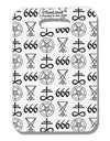 Satanic Symbols Luggage Tag Dual Sided All Over Print-Luggage Tag-TooLoud-White-One Size-Davson Sales